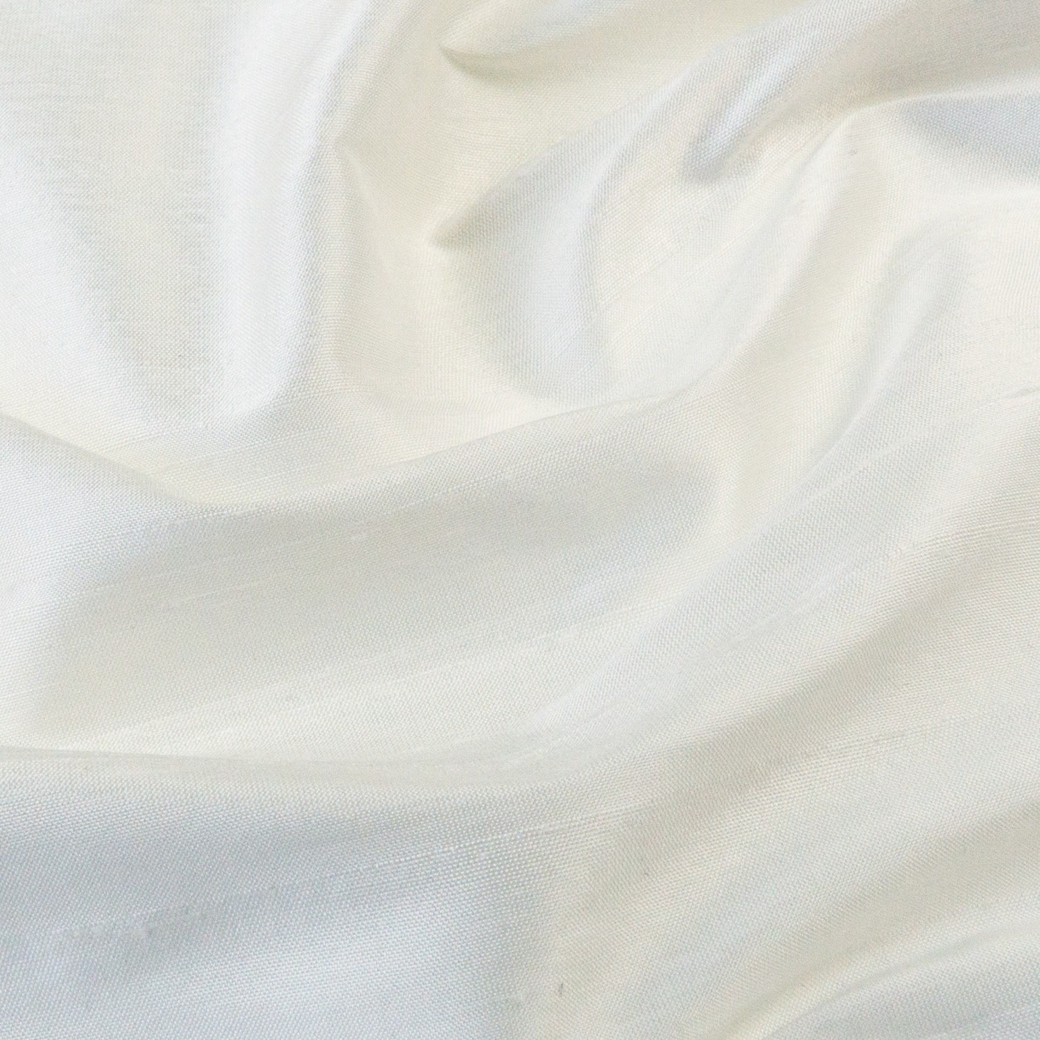 Seidenstoff, Bouretteseide, offwhite, uni – Bild 3