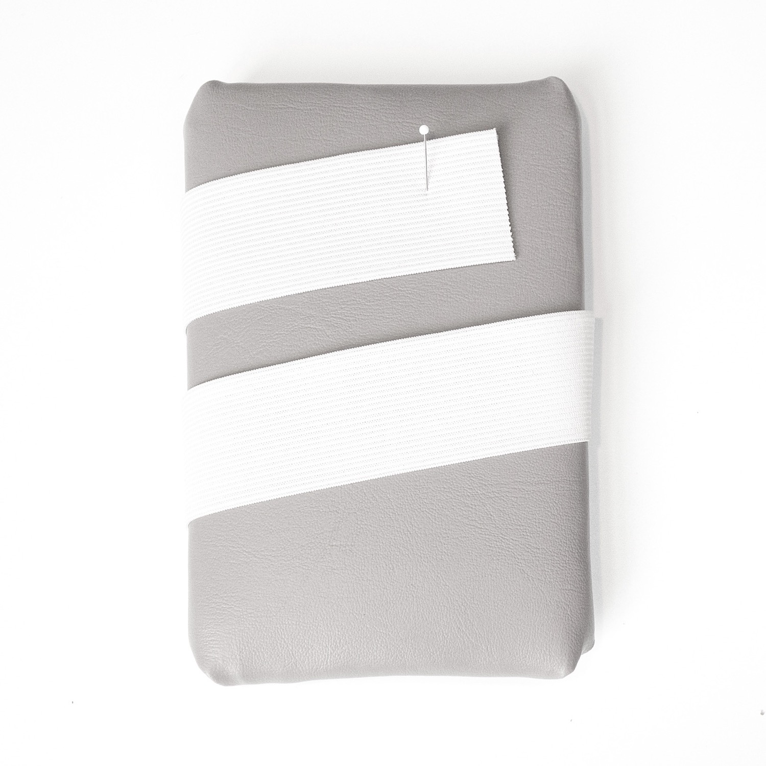 Gummiband, Meterware, Weiß, 40 mm