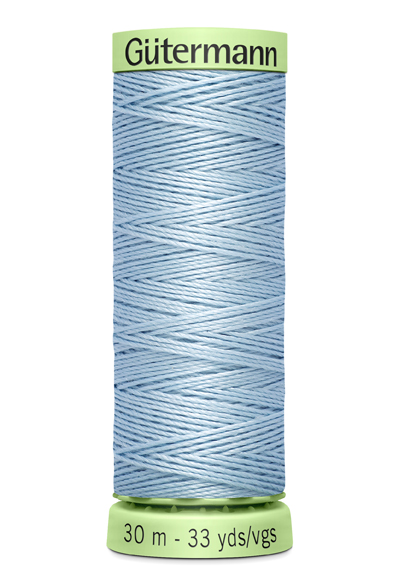 Zierstichgarn, M303, 100PE, Hellblau, 30 m