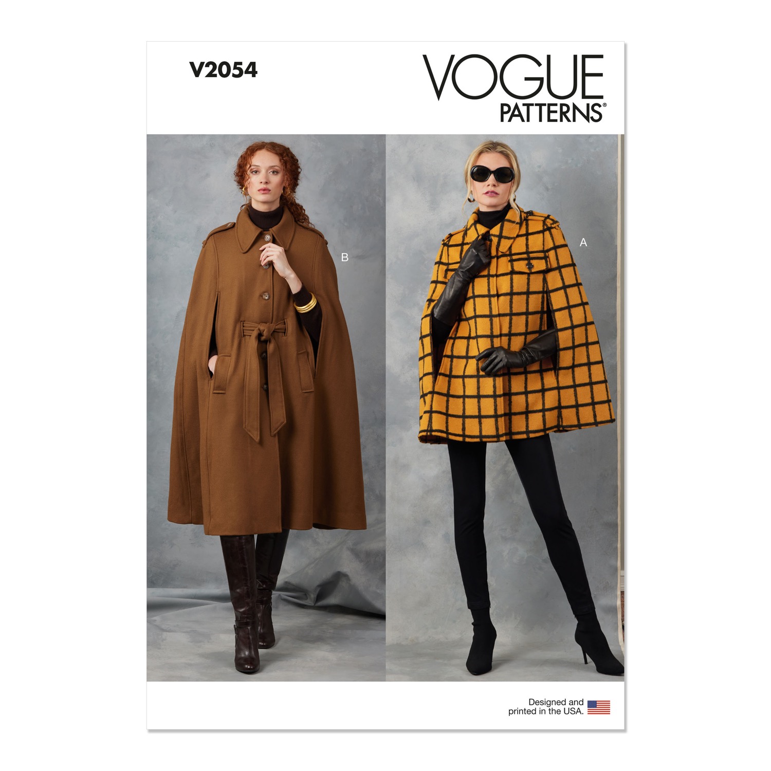 Einzelschnittmuster Vogue, Jacke, große Größen, kleine Größen, grün