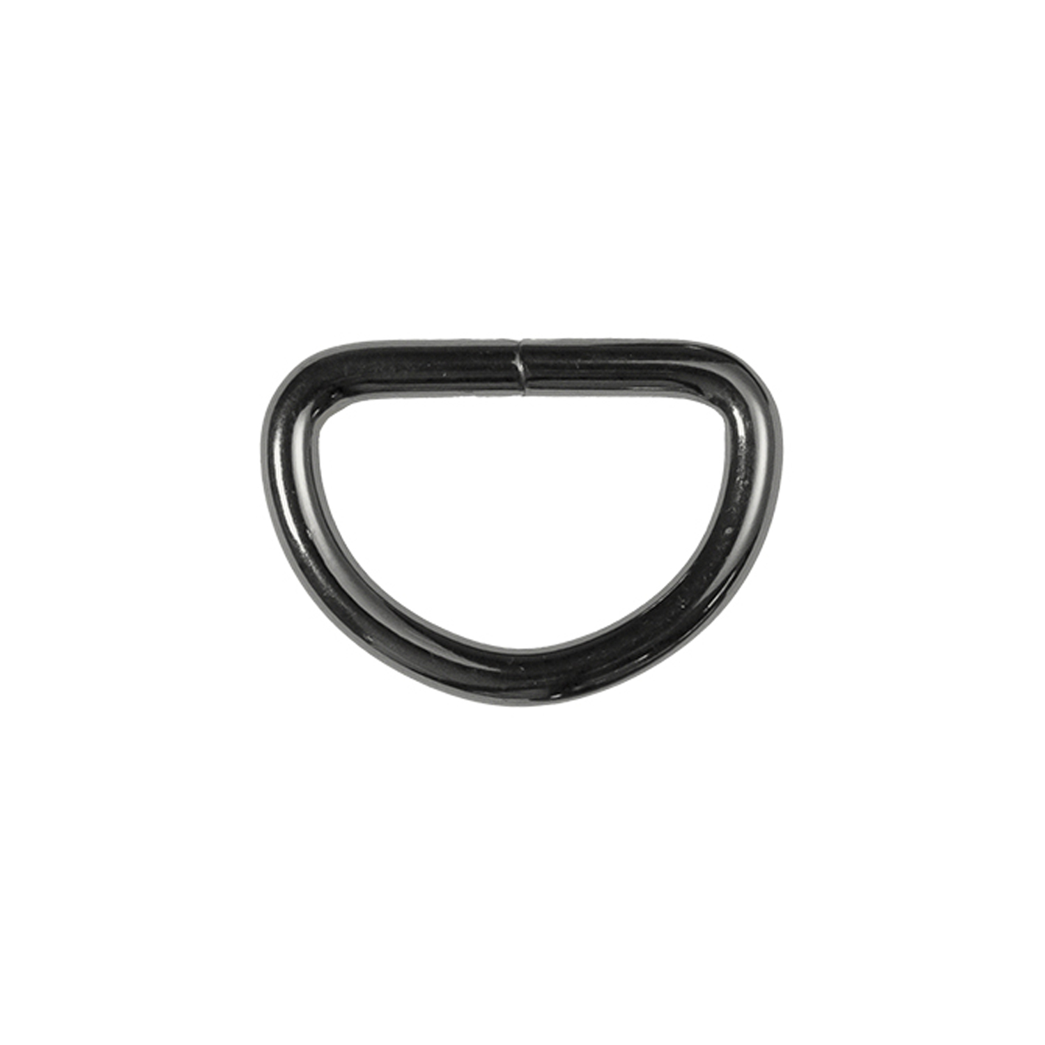 D-Ringe, Packung, Metall, Anthrazit, 30 mm