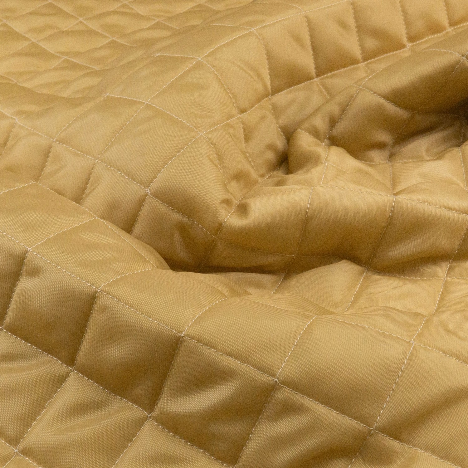 Steppstoff, hellbraun, uni – Bild 3