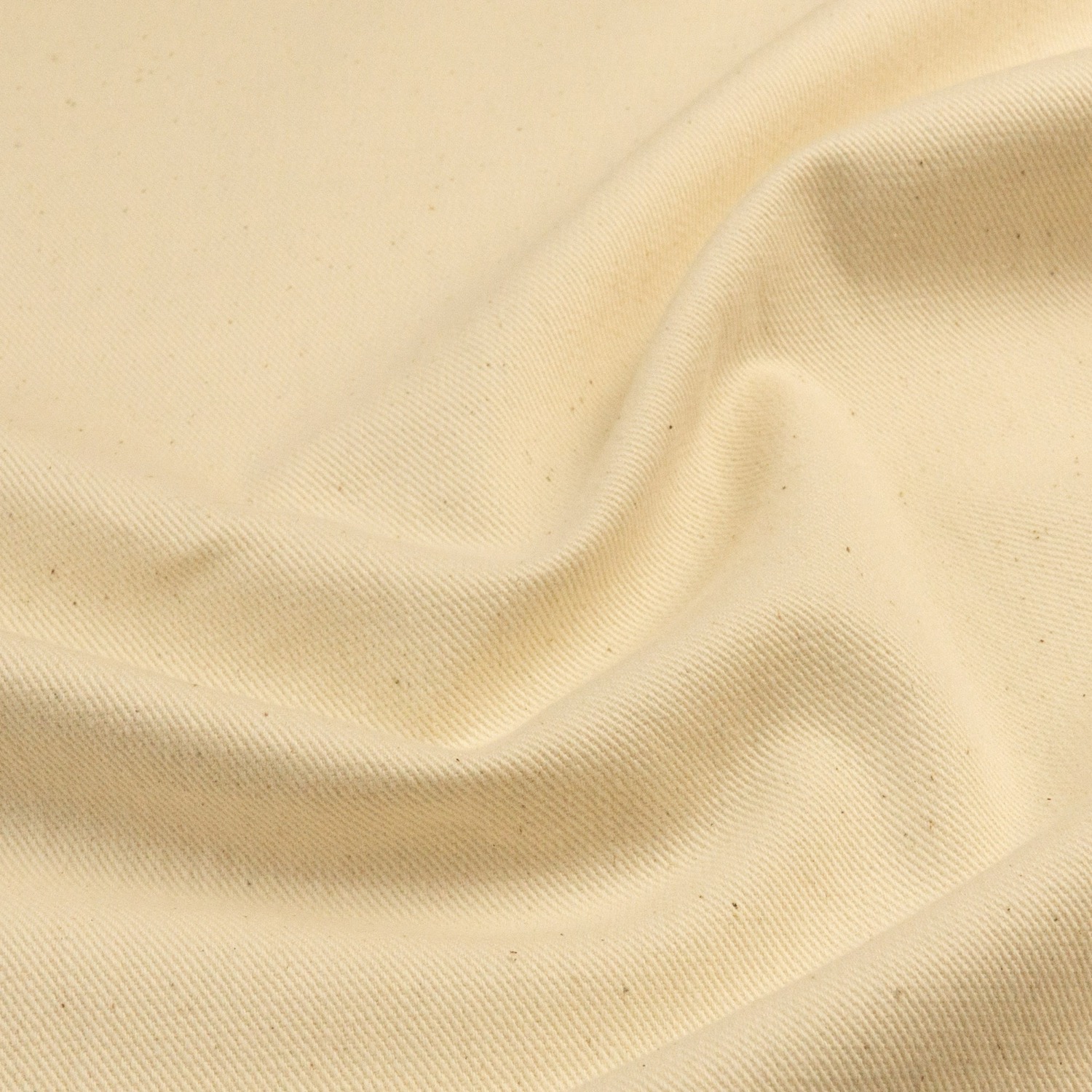 Elastischer Köper, Jeansstoff, natur, uni – Bild 3