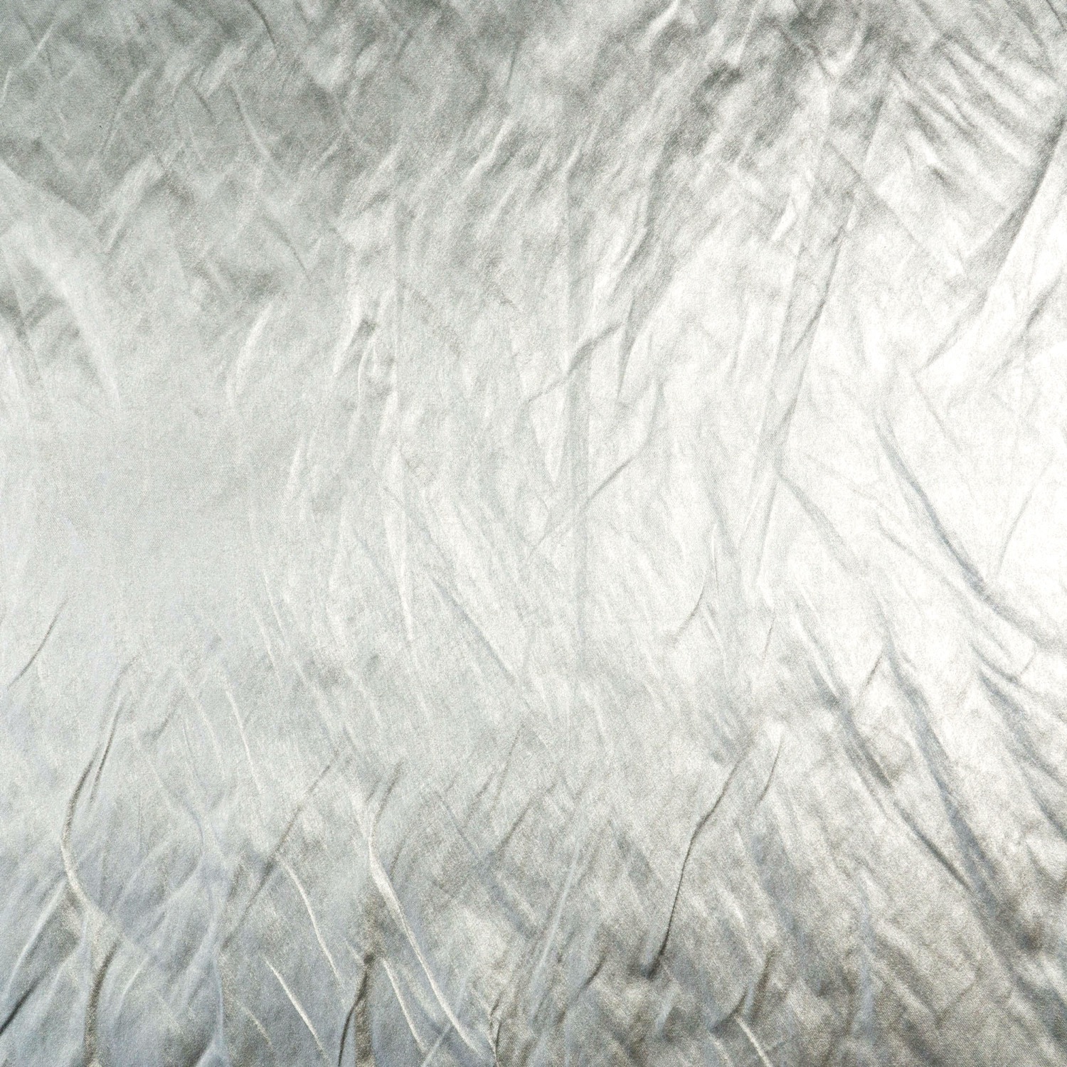 Lamé, silber, oliv hell, uni – Bild 5