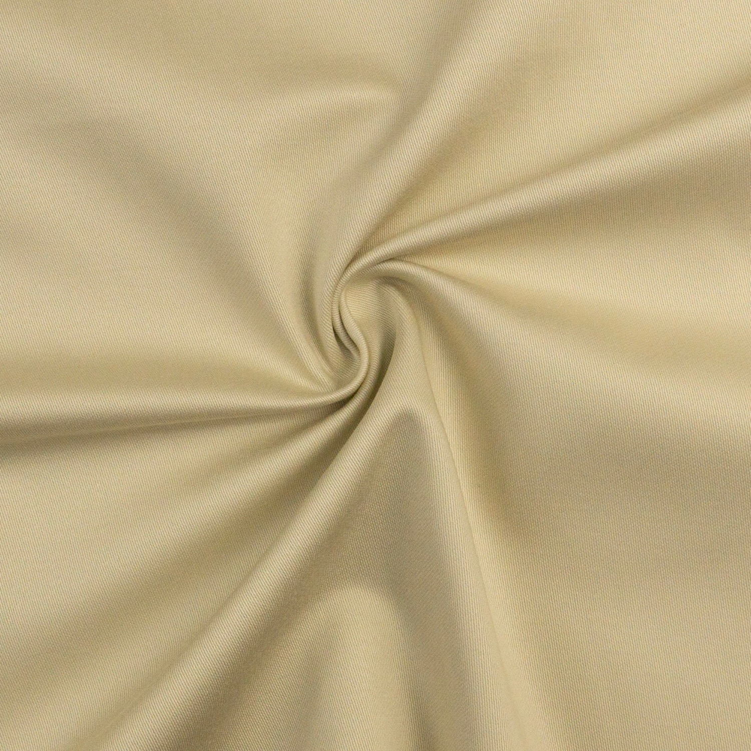 Baumwollstoff, Twill, beige, uni