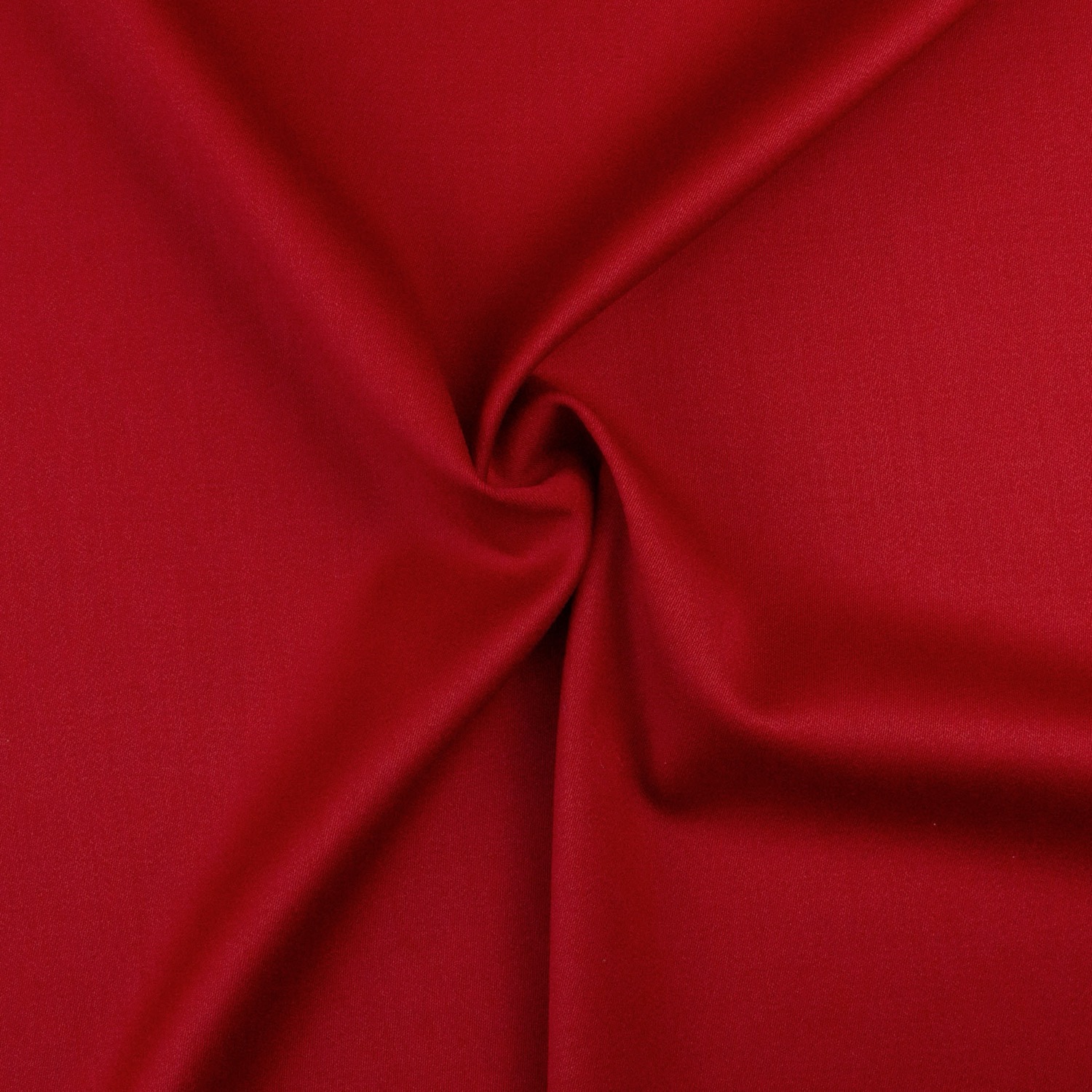 Wollstoff, Satin, rot, uni