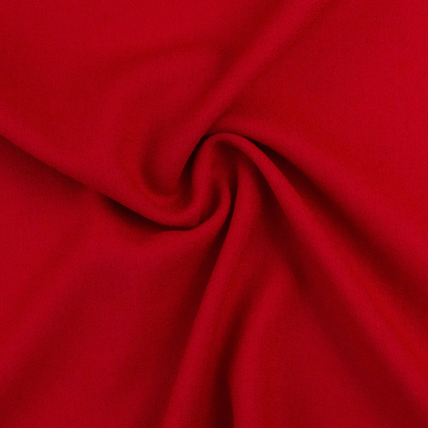Wollstoff, Crêpe, rot, uni