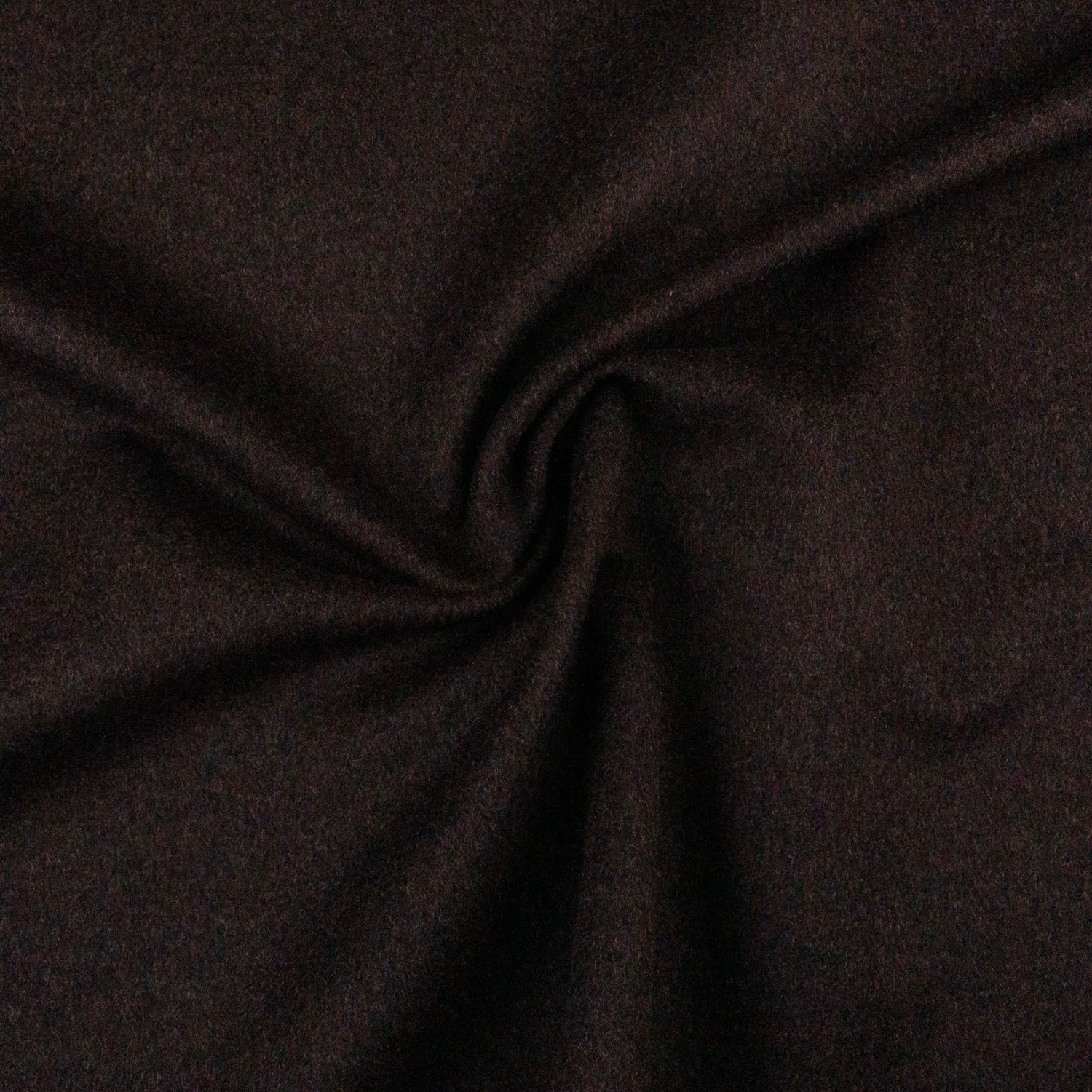 Wollstoff, Mantelvelour, rotbraun, meliert