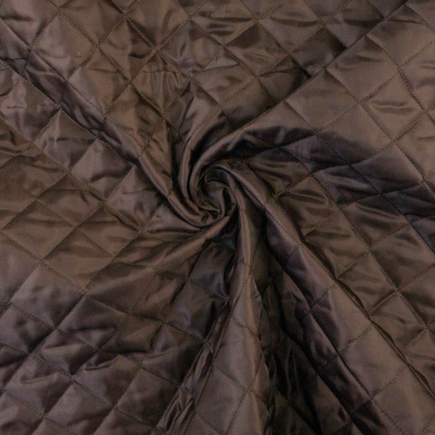 Steppstoff, dunkelbraun, uni