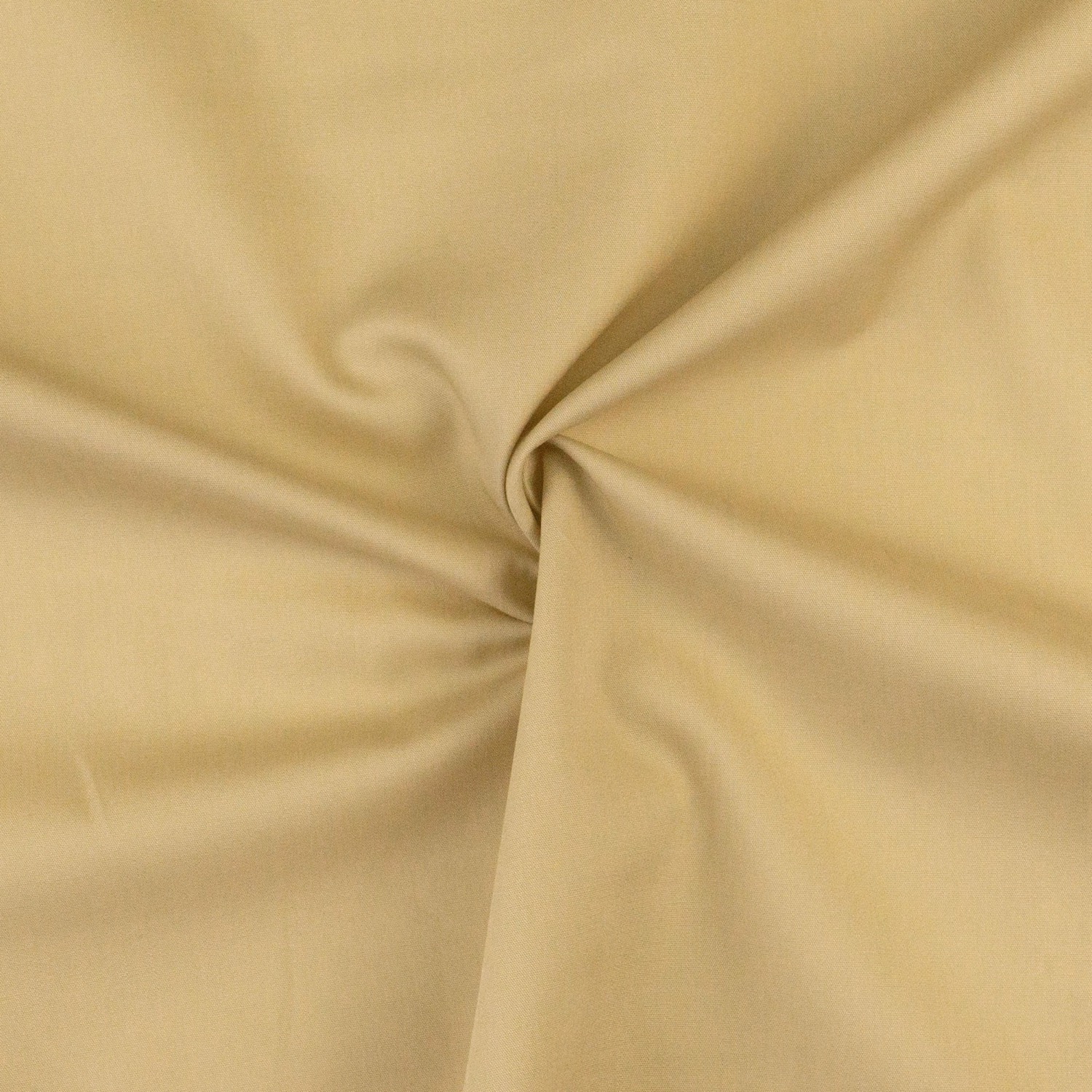 Baumwollstoff, Popeline, beigebraun, uni