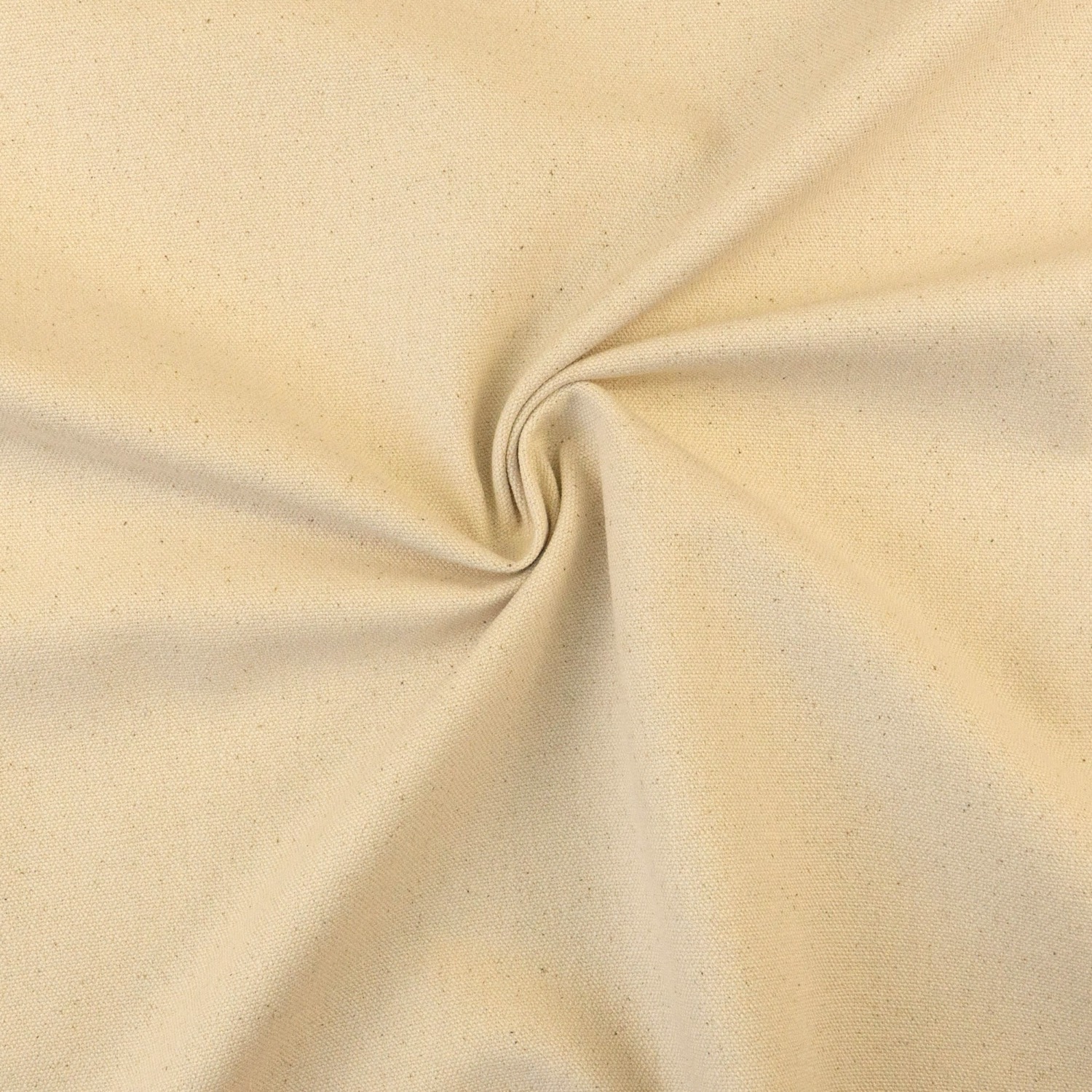 Baumwollstoff, Canvasstoff, natur, uni