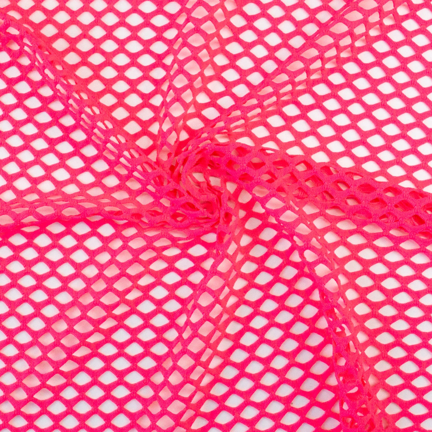 Elastischer Mesh, neonpink, uni