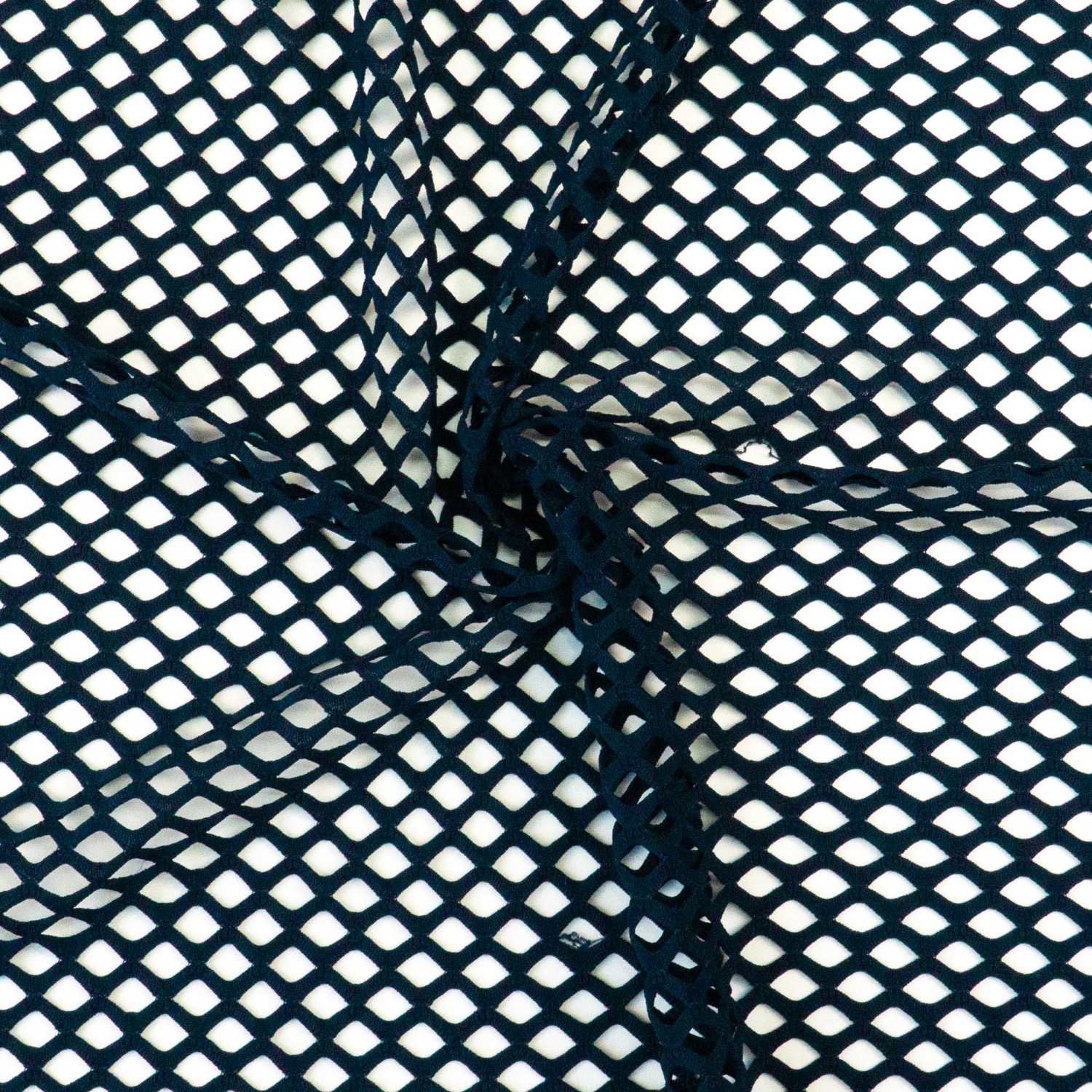Elastischer Mesh, dunkelblau, uni