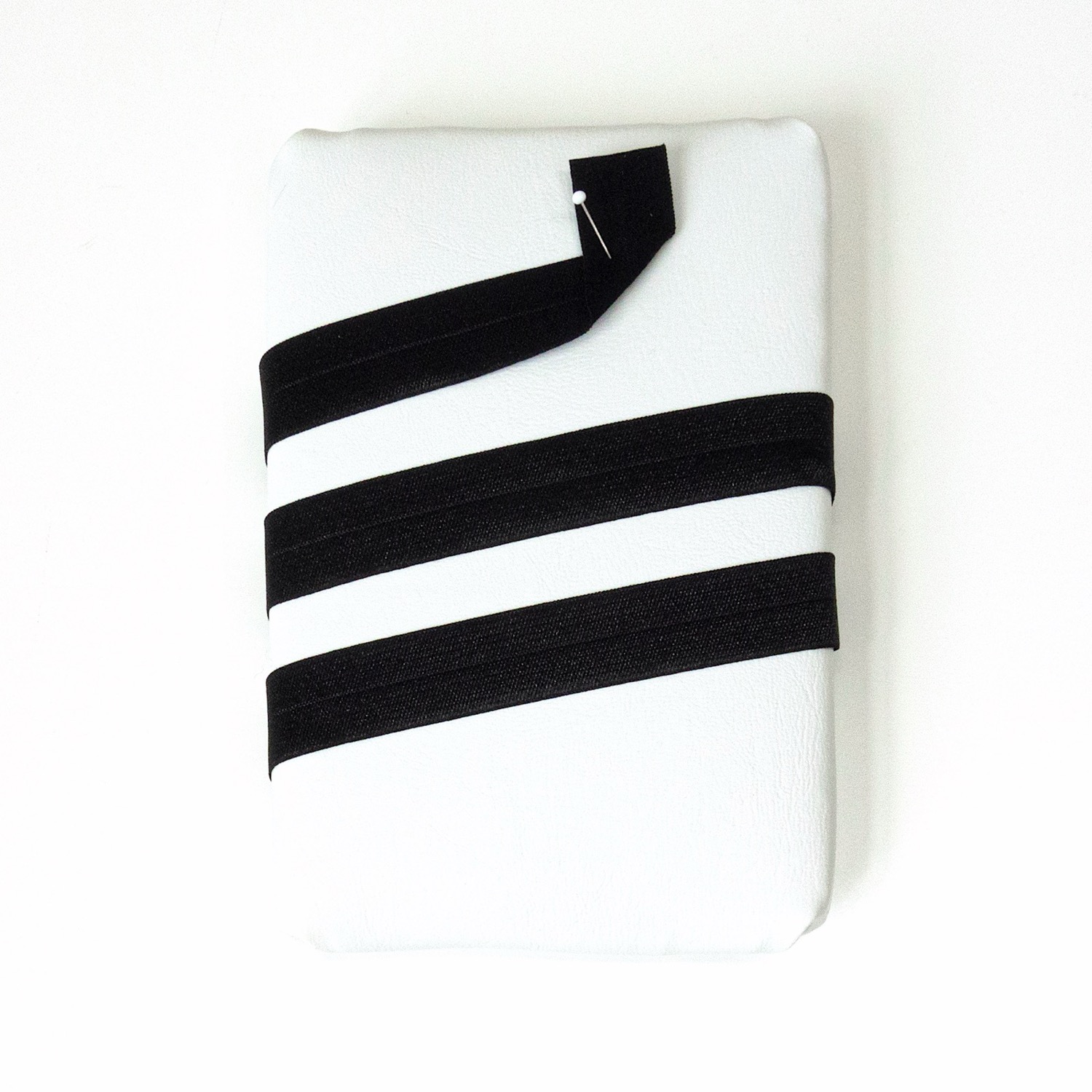 Falzband, elastisch, Kunstfaser, Schwarz, 20 mm