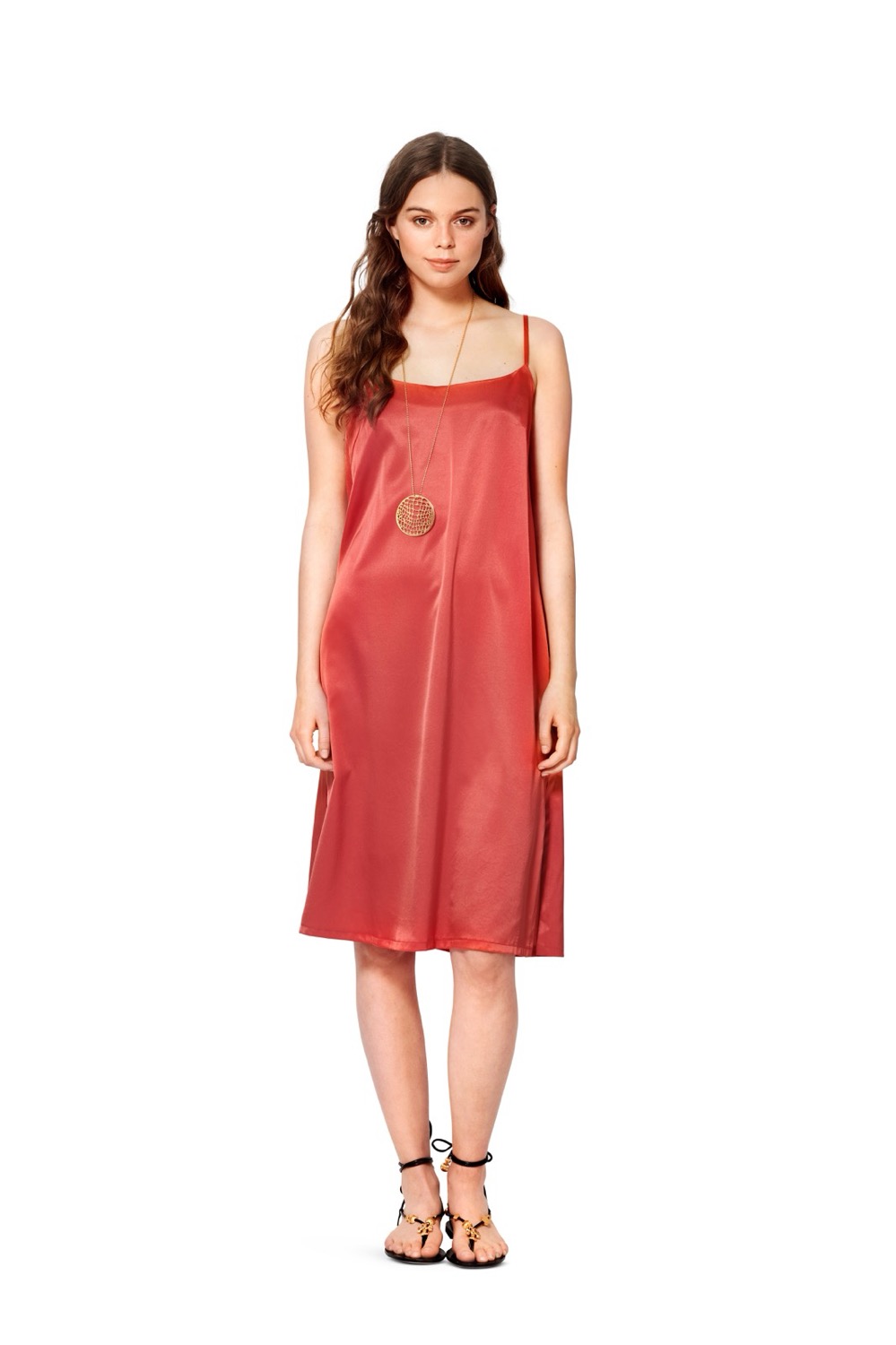 Schnittmuster Burda easy, Kleid, Rot – Bild 6