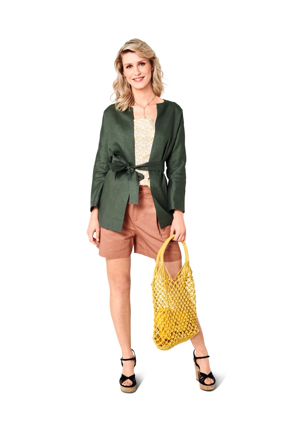 Schnittmuster Burda easy, Jacke, Rot – Bild 5