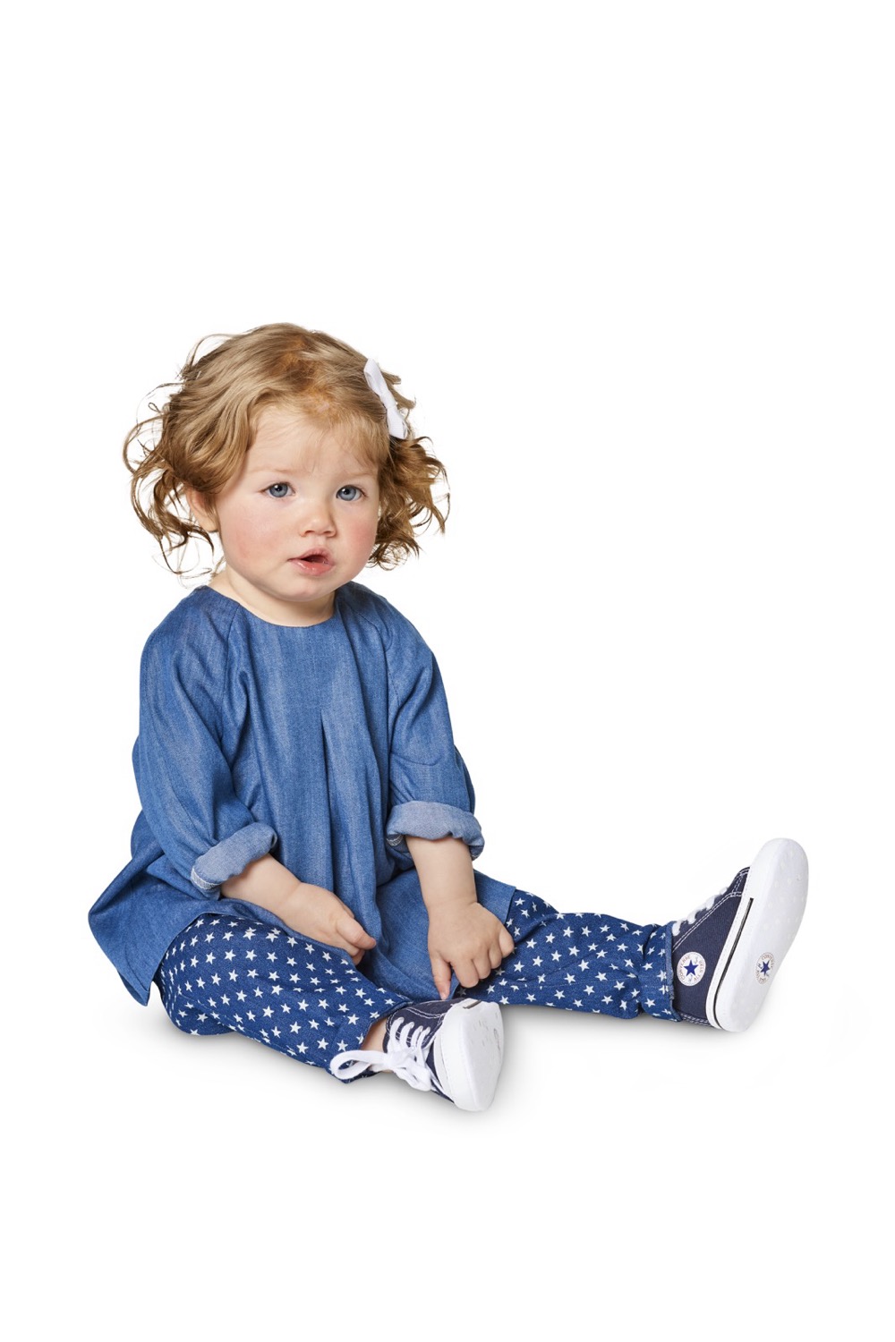 Schnittmuster Burda kids, Hose, Top, Baby, Gelb – Bild 5