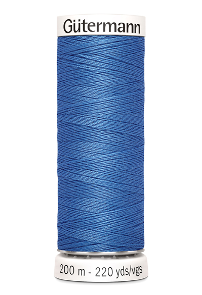 Nähgarn, M303, 100PE, Mittelblau, 200 m
