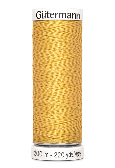 Nähgarn, M303, 100PE, Dunkelgelb, 200 m