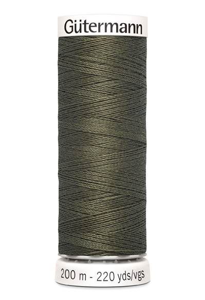Nähgarn, M303, 100PE, Oliv dunkel, 200 m