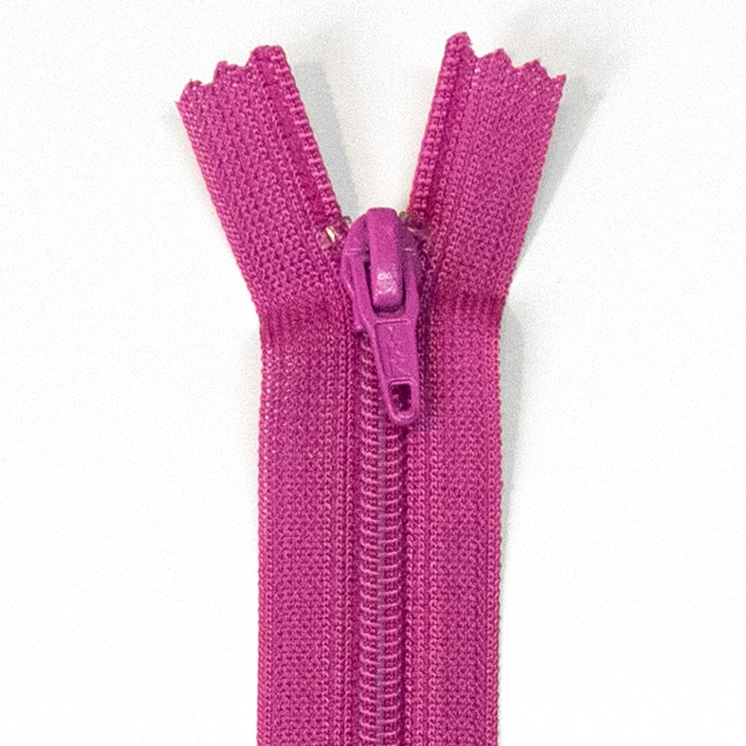 Reißverschluss nicht teilbar, Kunststoffspirale, Violett, 25 cm