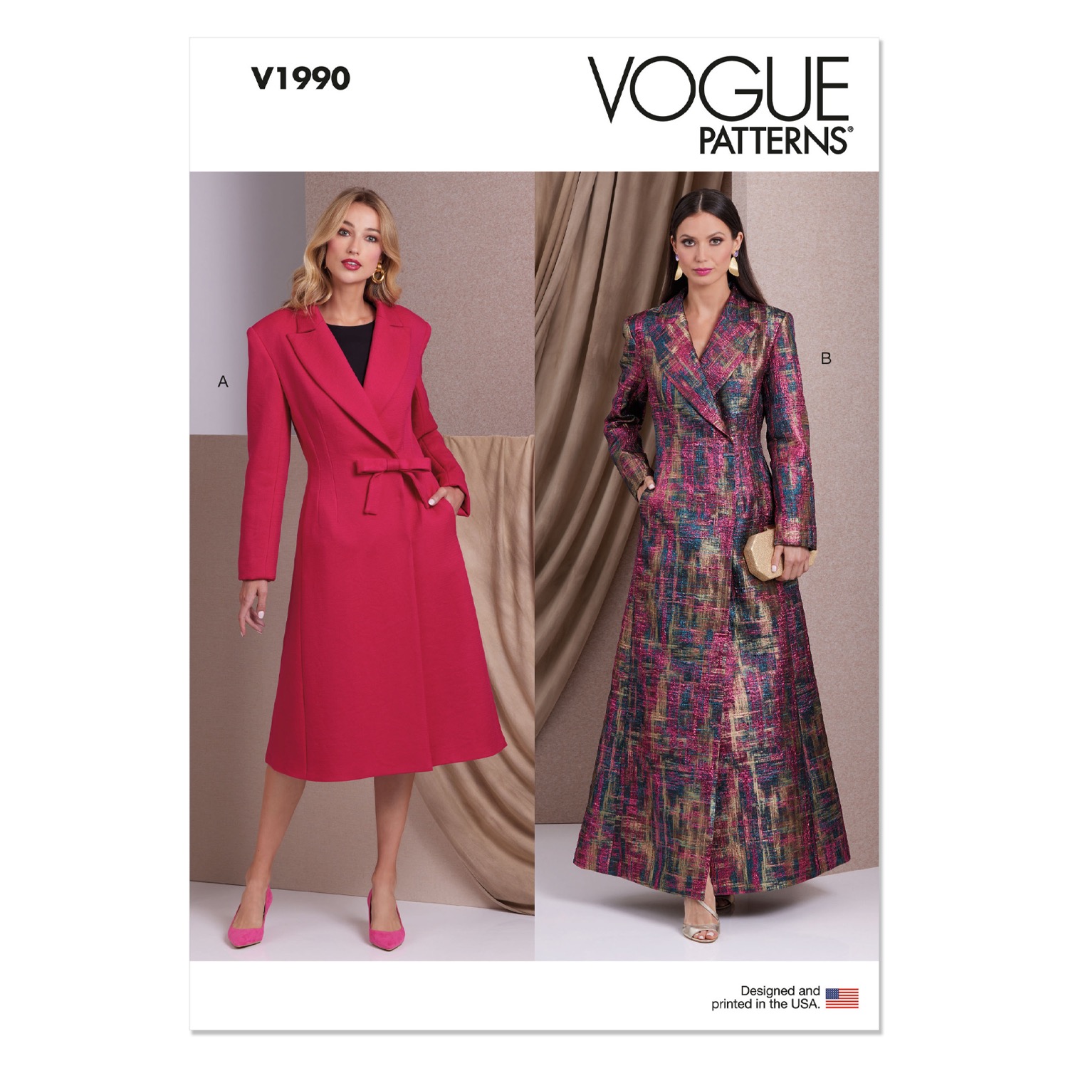 Einzelschnittmuster Vogue, kleine Größen, Jacke, grün