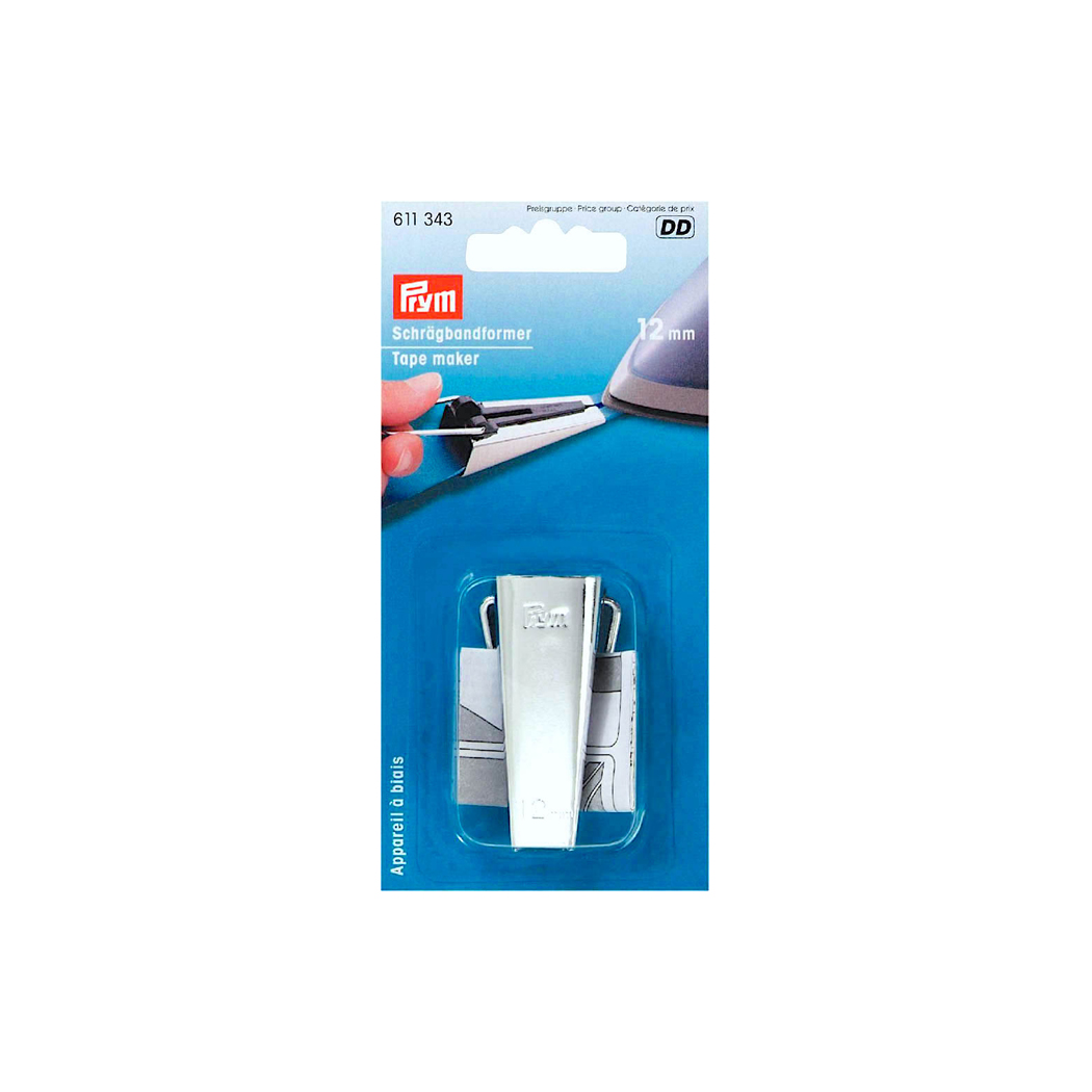 Schrägbandformer, Stück, Metall, Silber, 12 mm