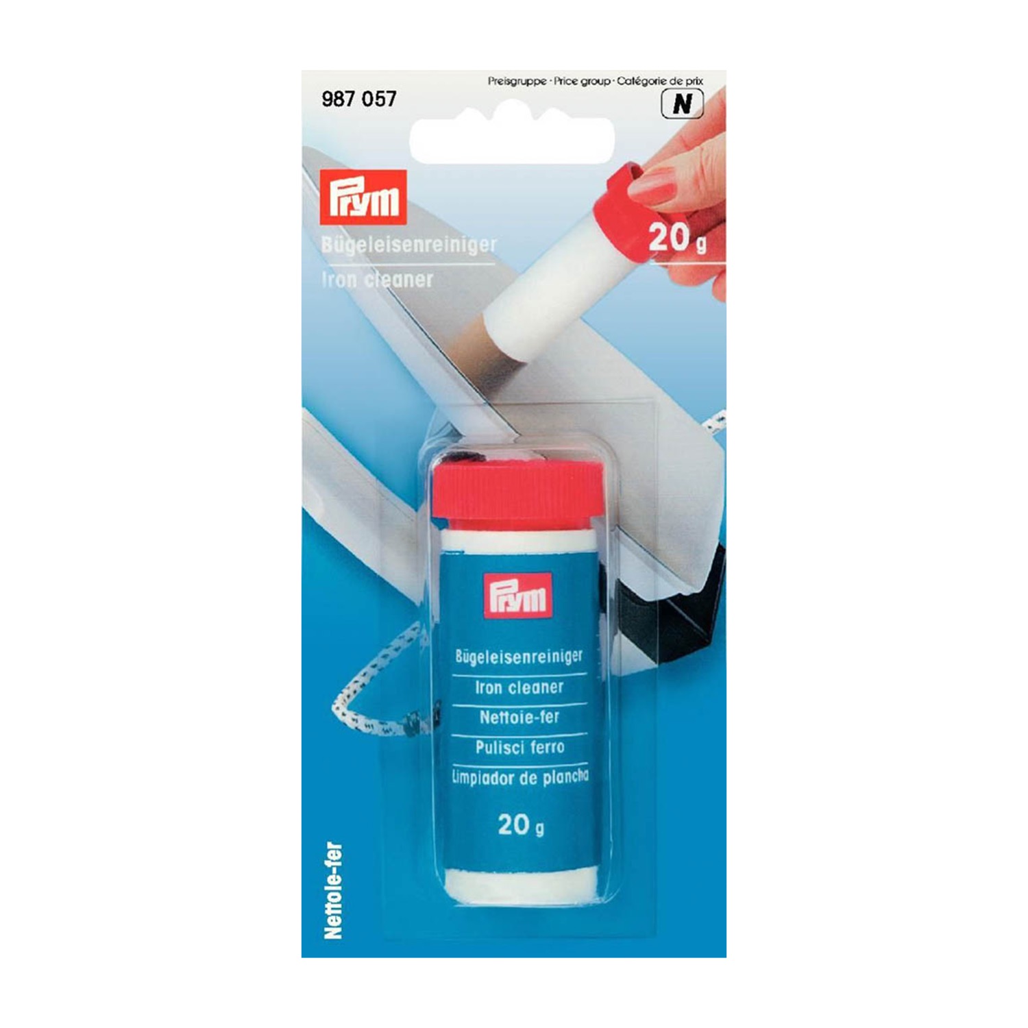 Bügeleisenreiniger, Stück, 20 g