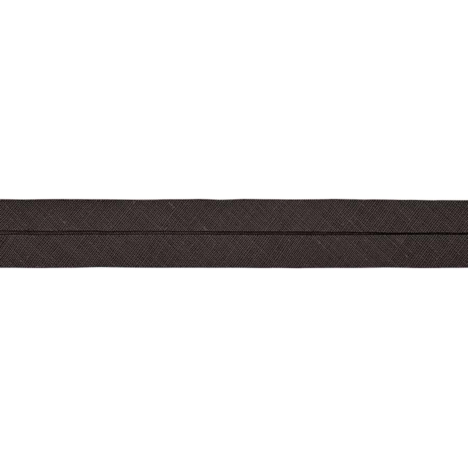 Schrägband, gewebt, Stück, 100% CO, dunkelgrau, B: 40/20 mm, L: 5 m – Bild 3