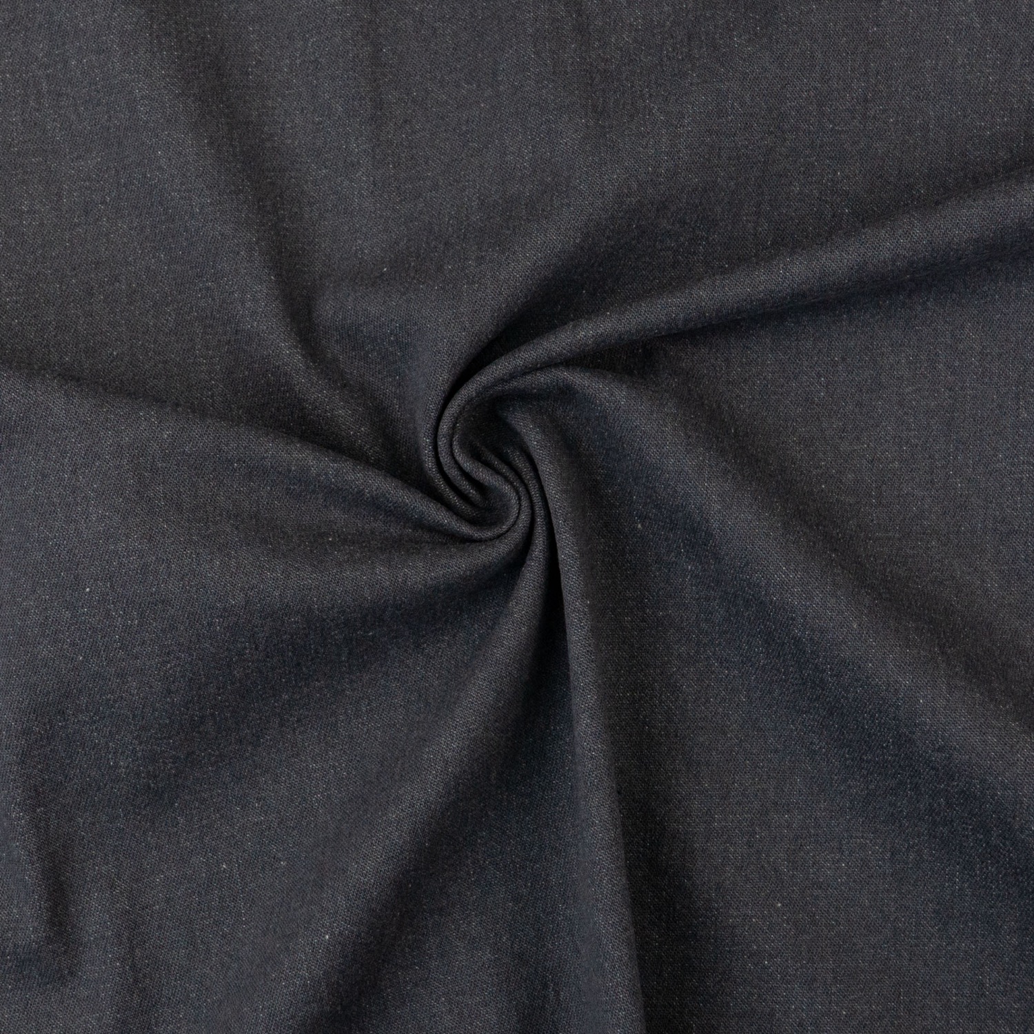 elastischer Jeansstoff, grau, uni