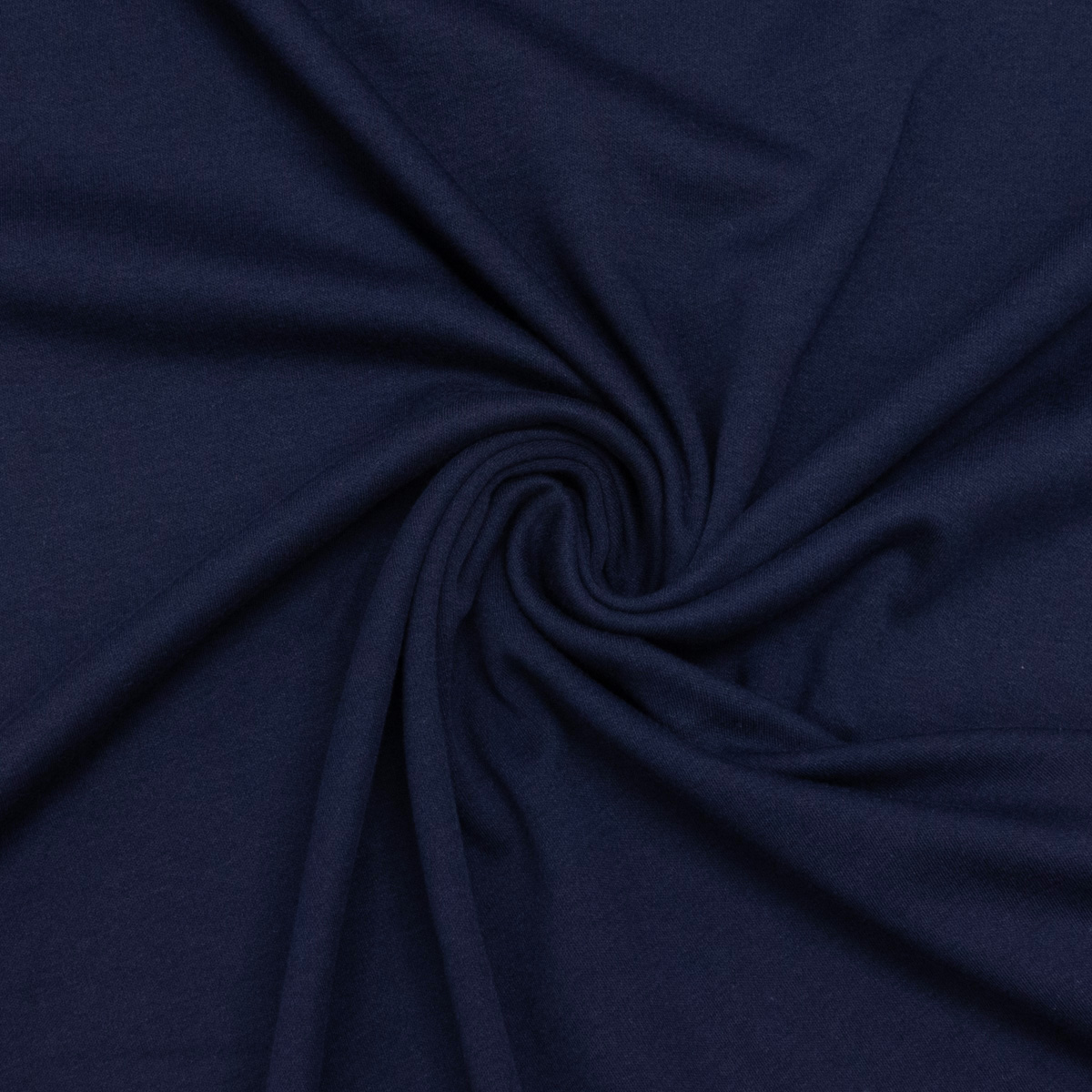 Baumwolljersey, dunkelblau, uni