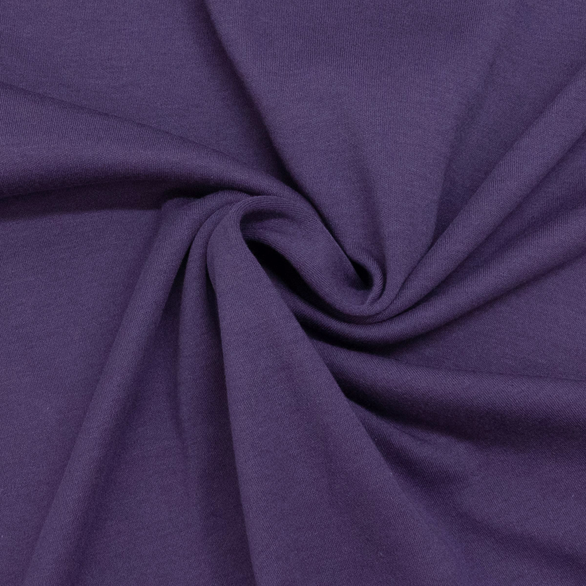 Baumwolljersey, aubergine, uni