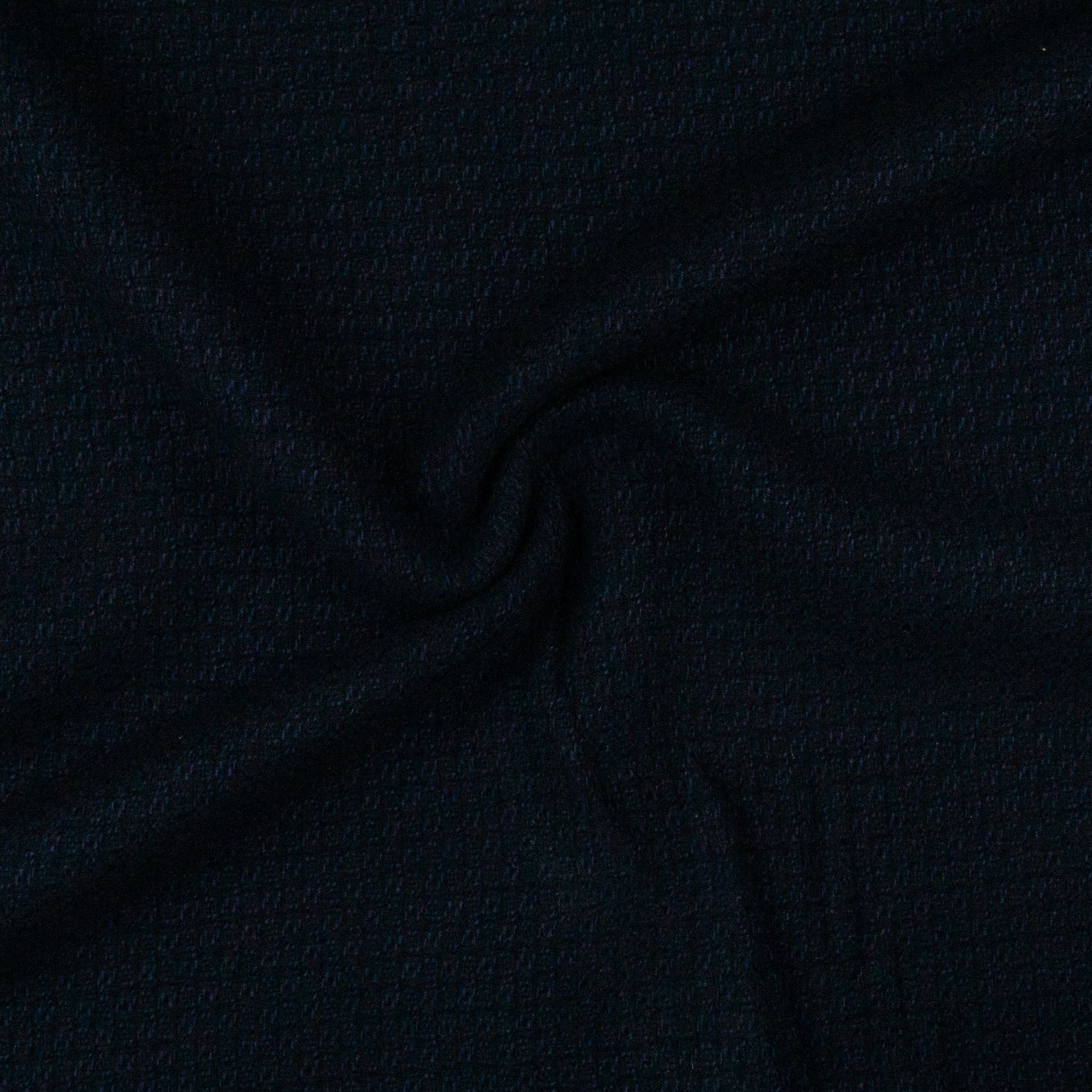 Buntgewebe, schwarz, dunkelblau, grafisch gemustert