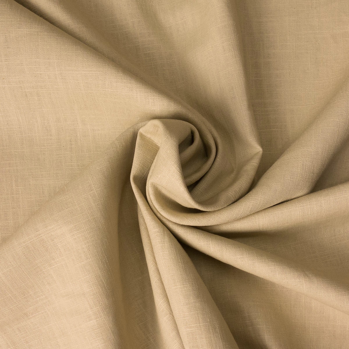 Leinenstoff, beige hell, uni