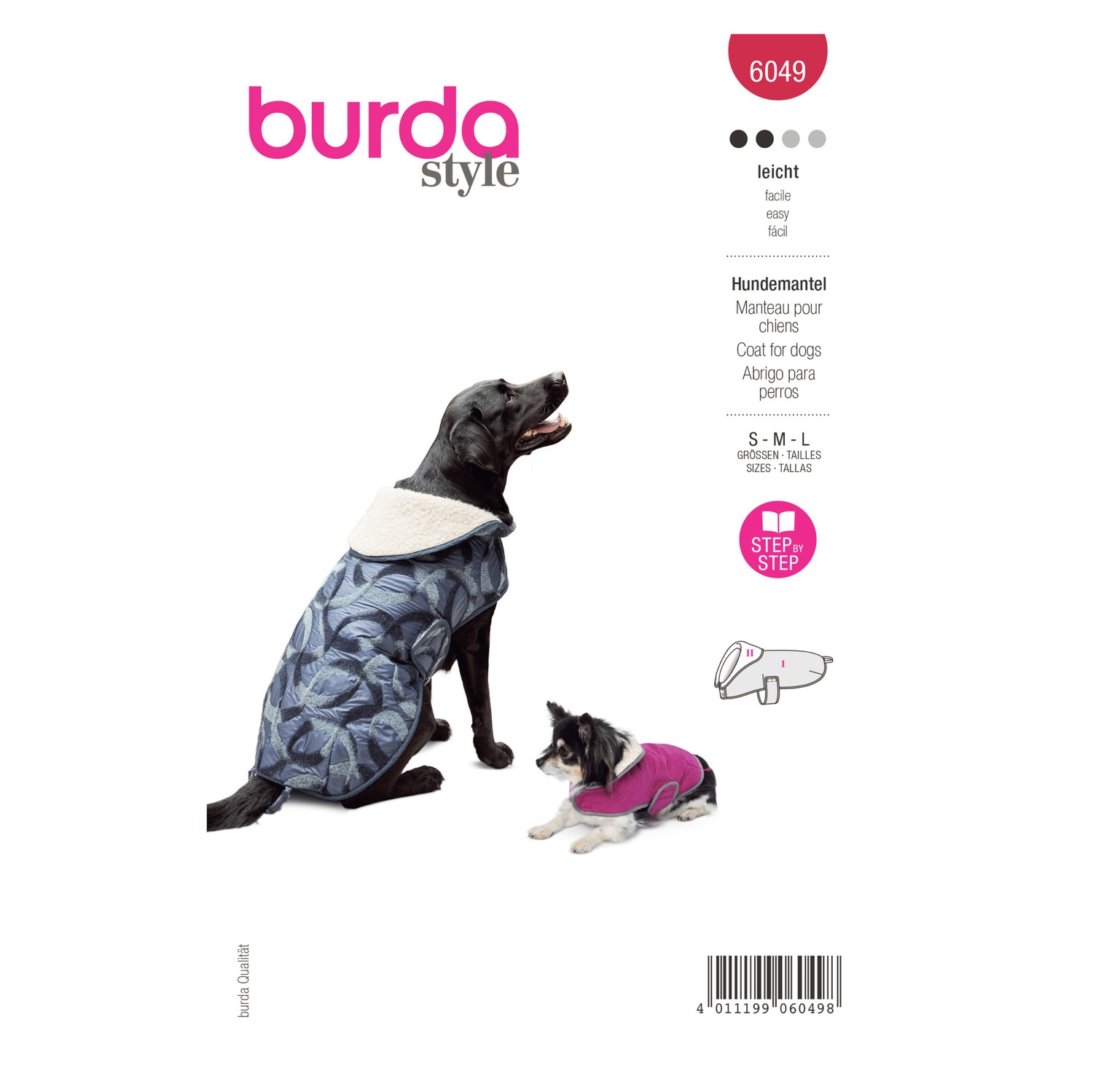 Schnittmuster Burda style, Accessoire, Rot