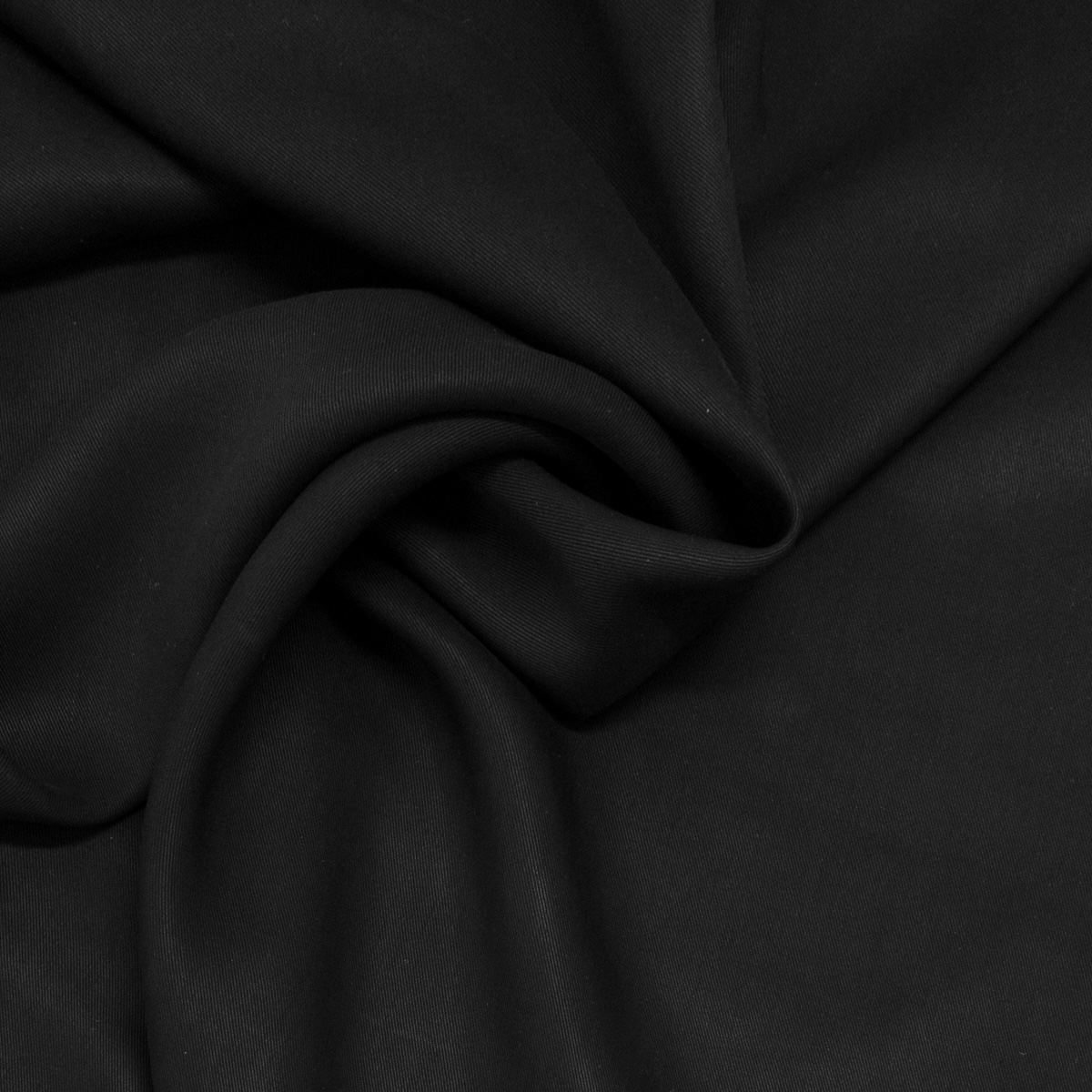 Tencelstoff, Viskosestoff, schwarz, uni