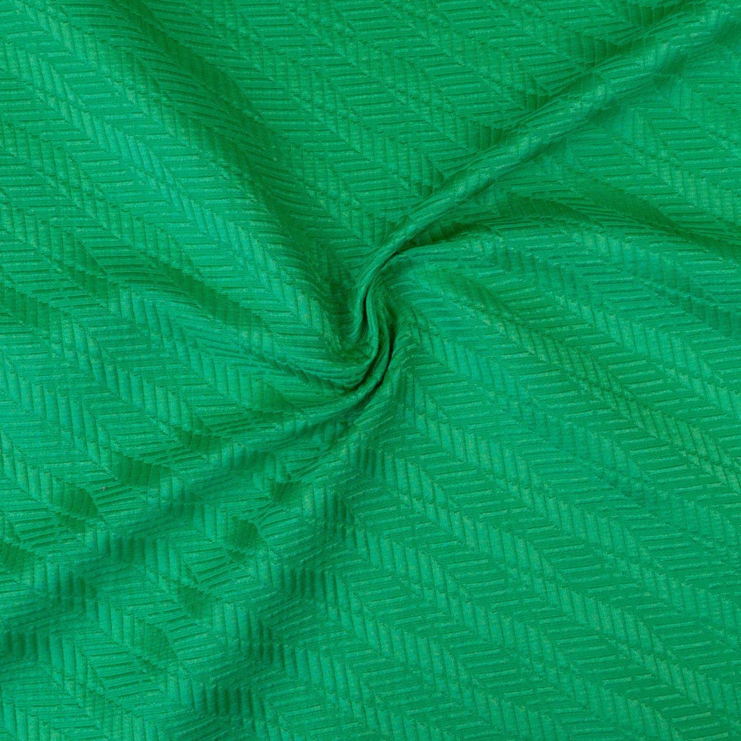 Jacquard, grün, uni, Webstruktur