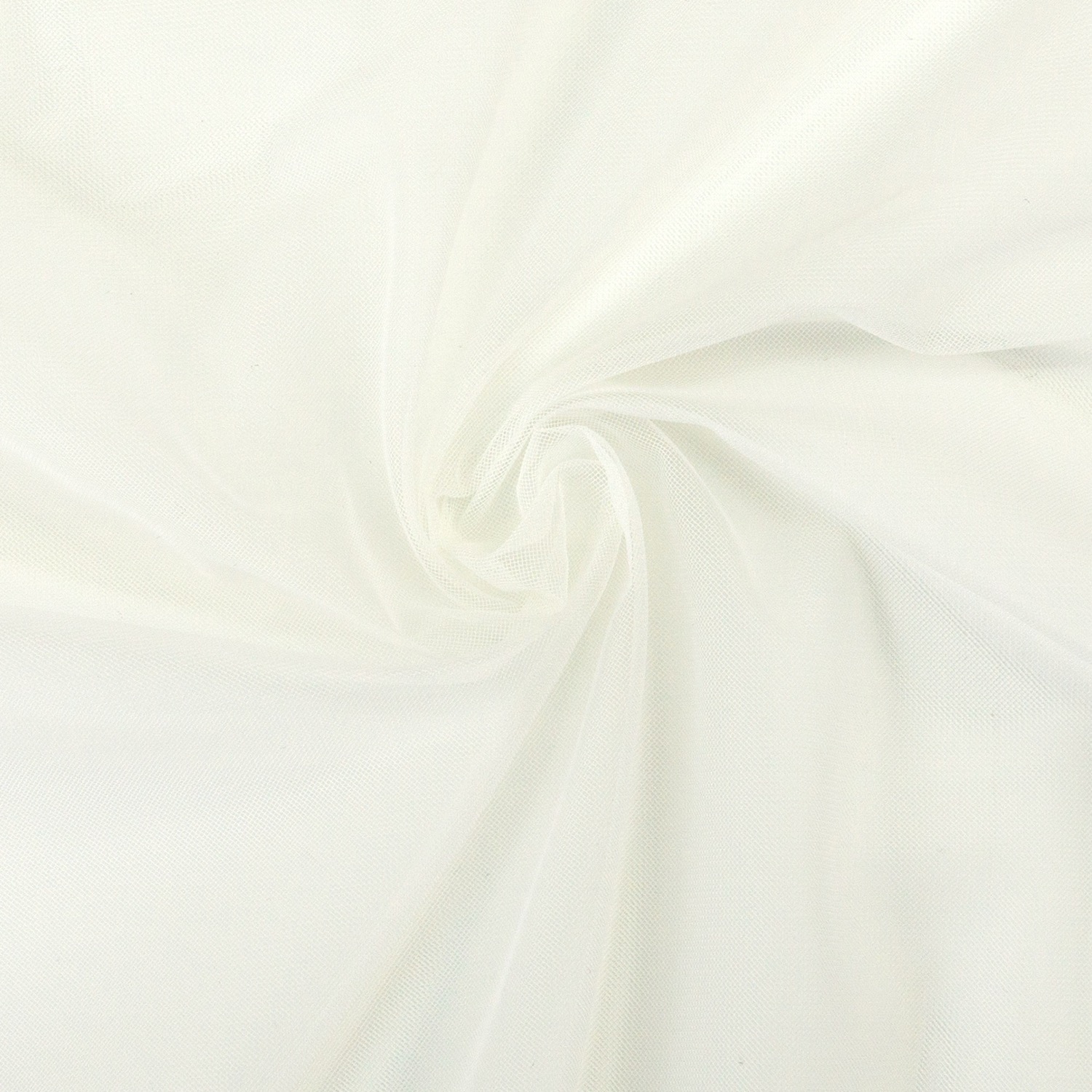 Weicher Tüllstoff, offwhite, uni