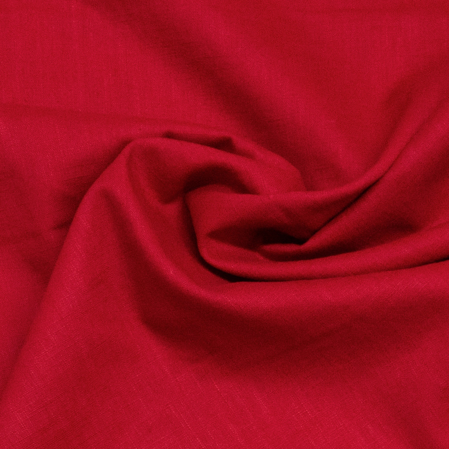 Leinenstoff, rot, uni