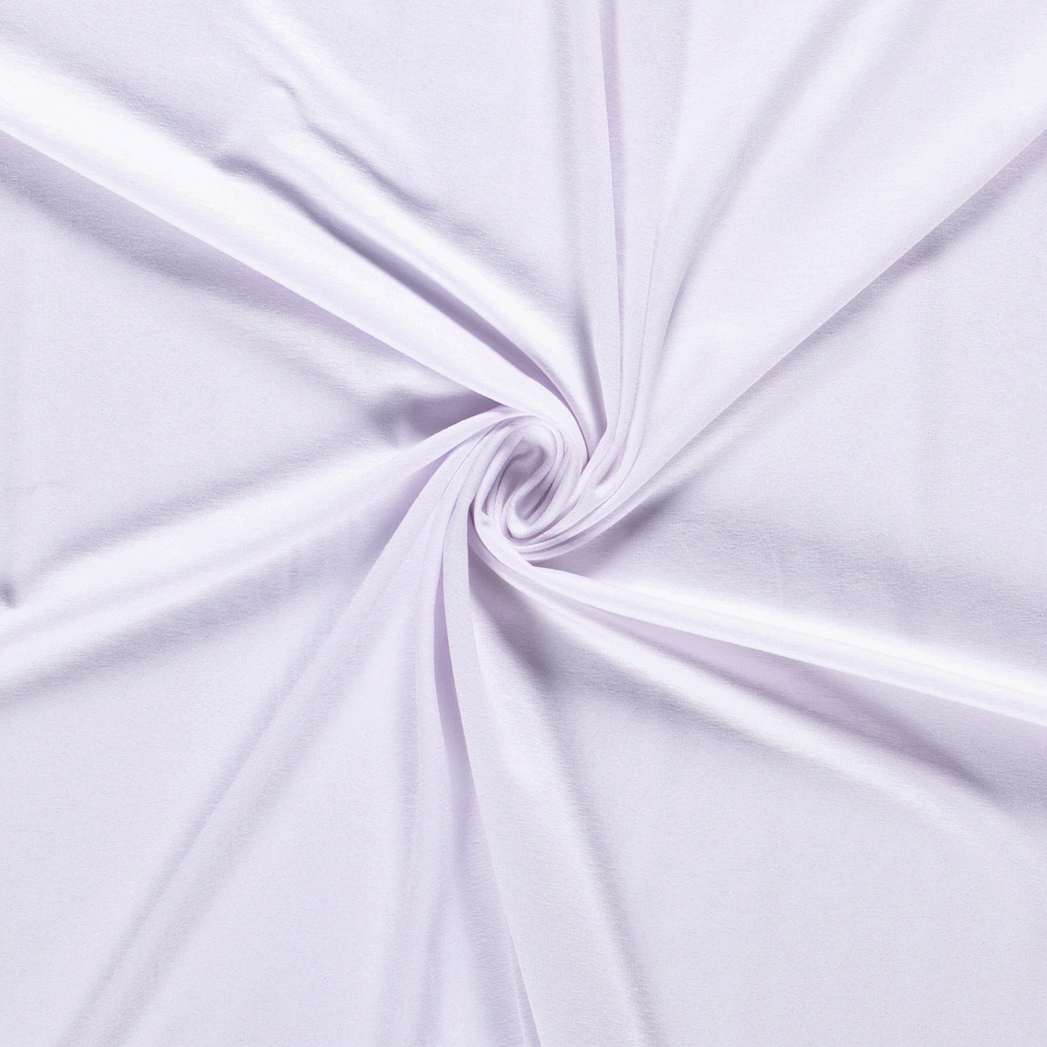 Viskosejersey, weiß, uni