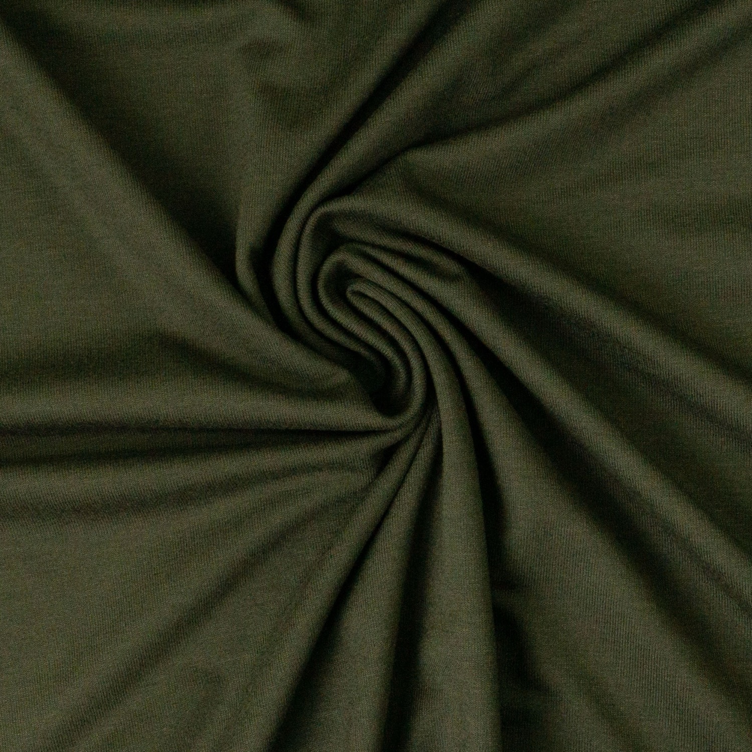 Viskosejersey, oliv dunkel, uni