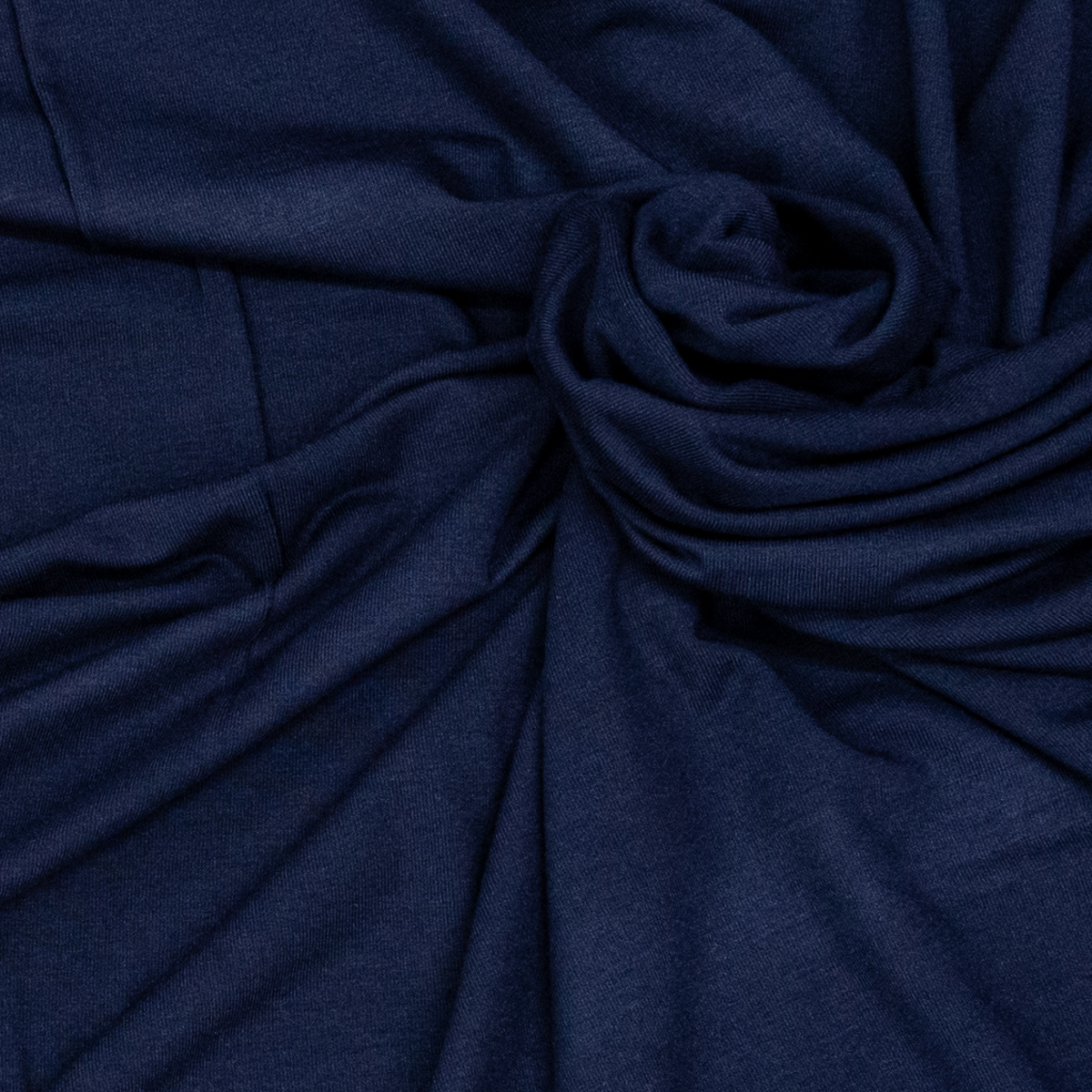 Modaljersey, blau, uni