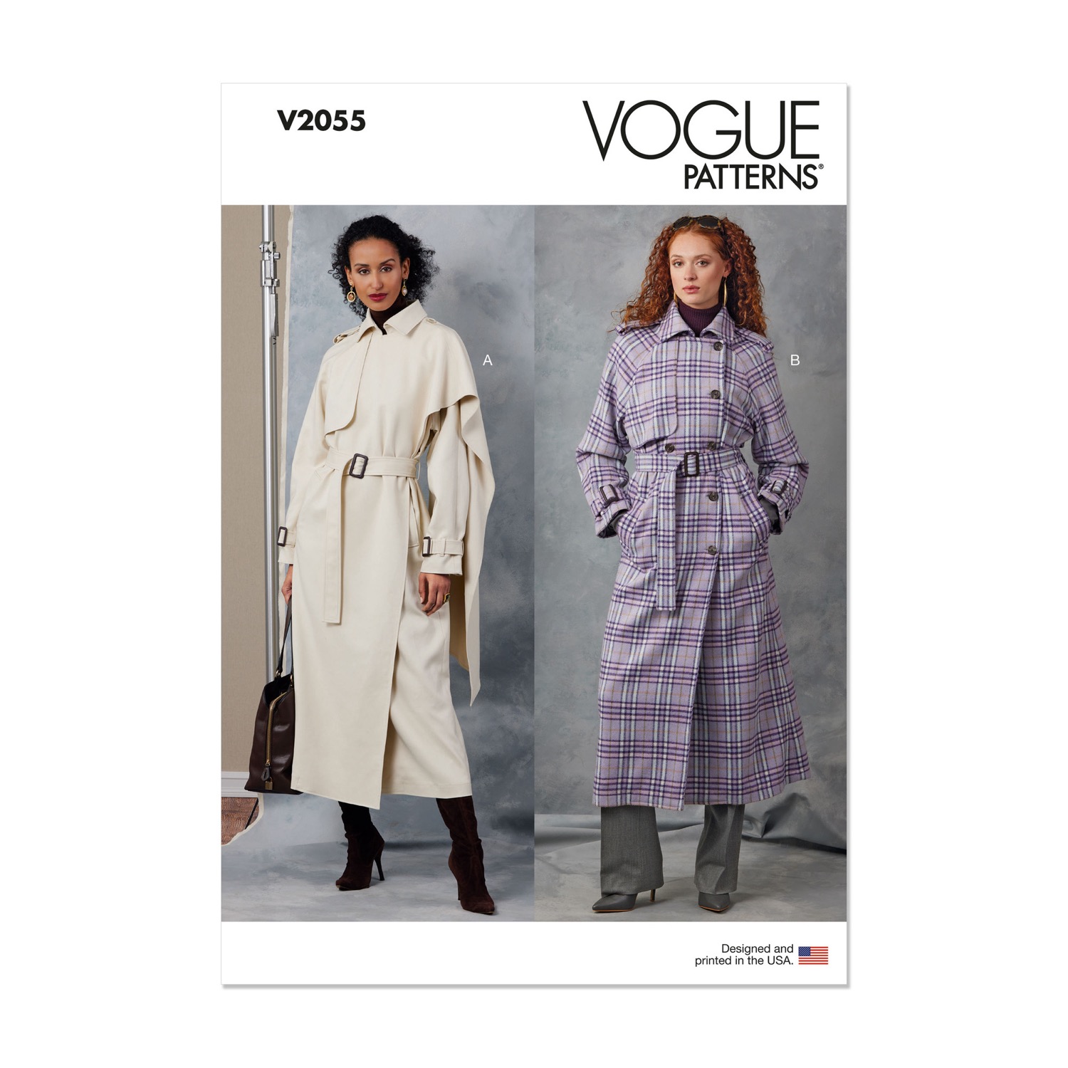 Einzelschnittmuster Vogue, Jacke, große Größen, grün
