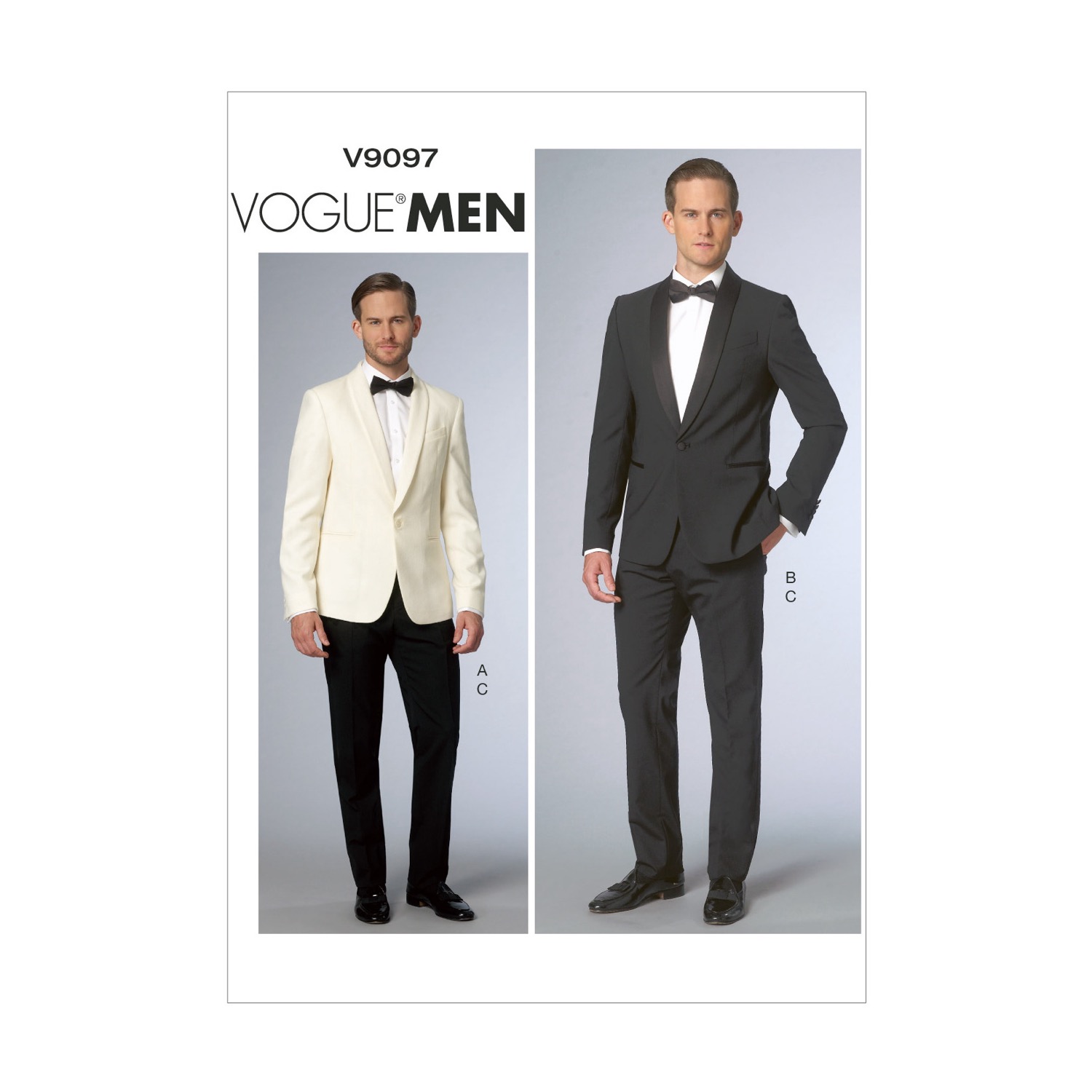 Einzelschnittmuster Vogue, kleine Größen, Herrenmode, Hose, Jacke, Grün
