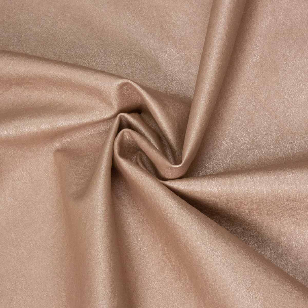 robustes Lederimitat, gold, rosé, leicht genarbt, Glanzeffekt