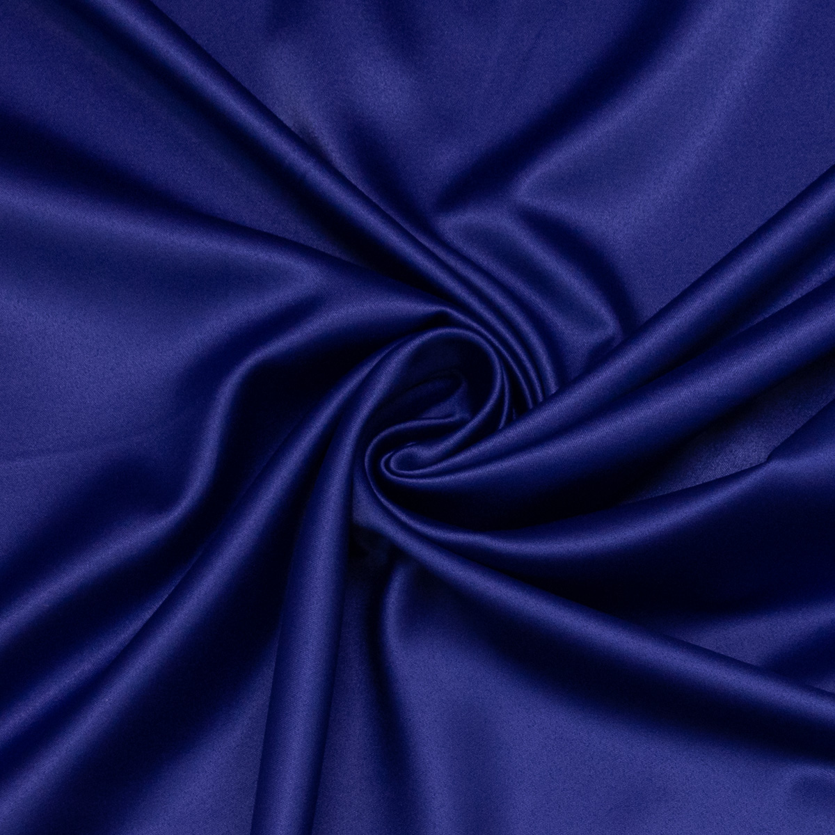 Leichter Satin, royalblau, uni