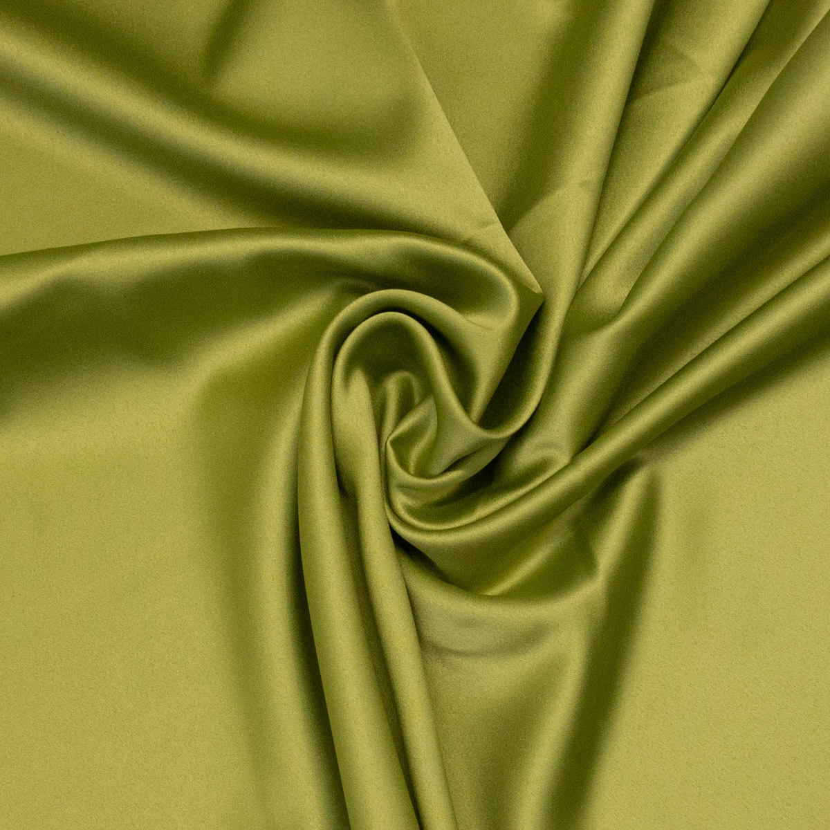 Leichter Satin, oliv hell, uni