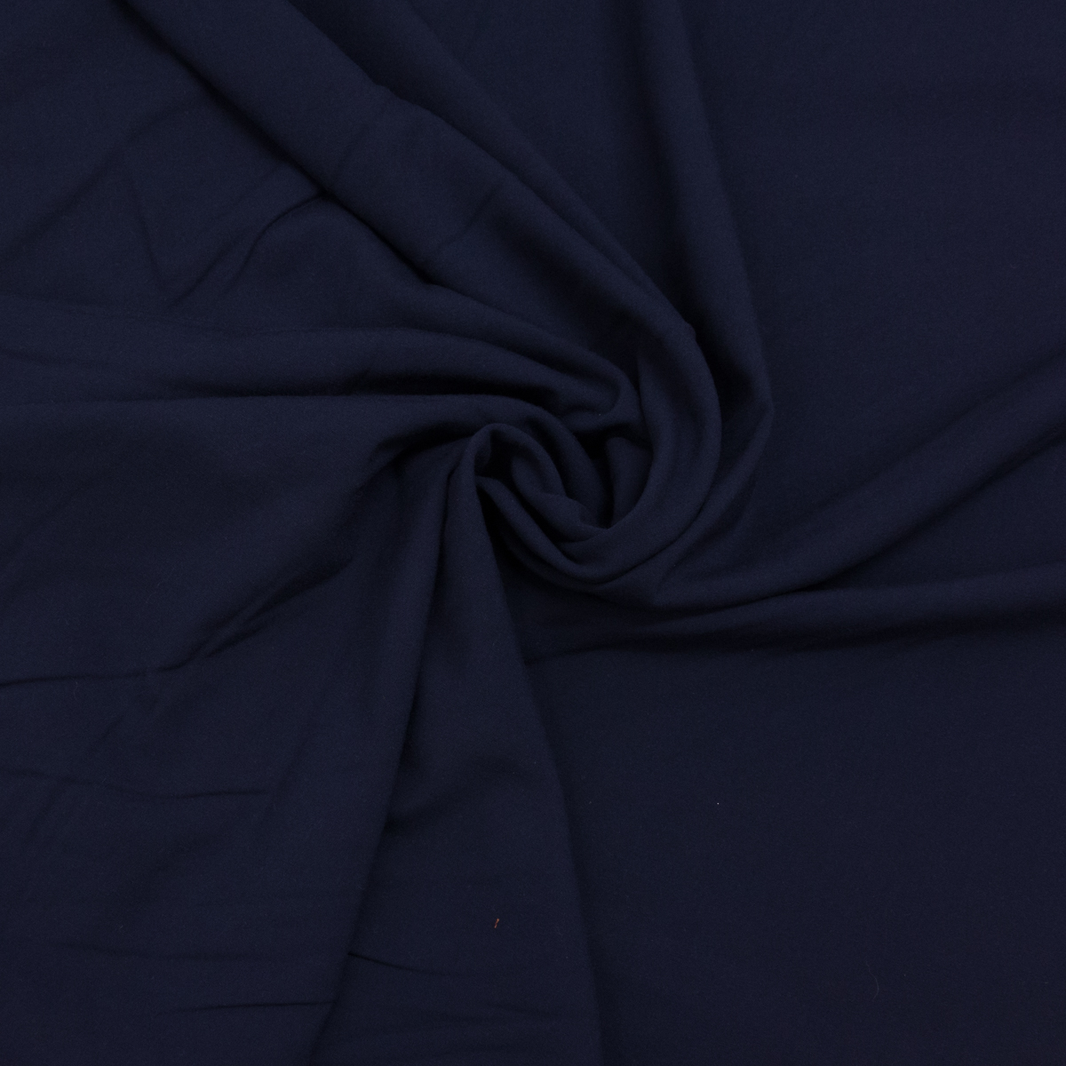 Viskosestoff, Twill, dunkelblau, uni