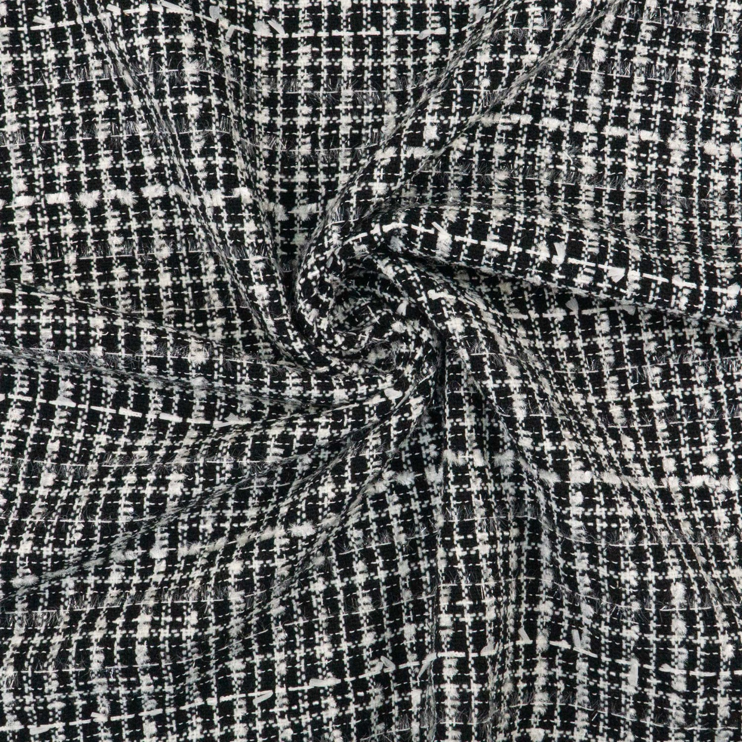 Buntgewebe, schwarz, weiß, Webstruktur