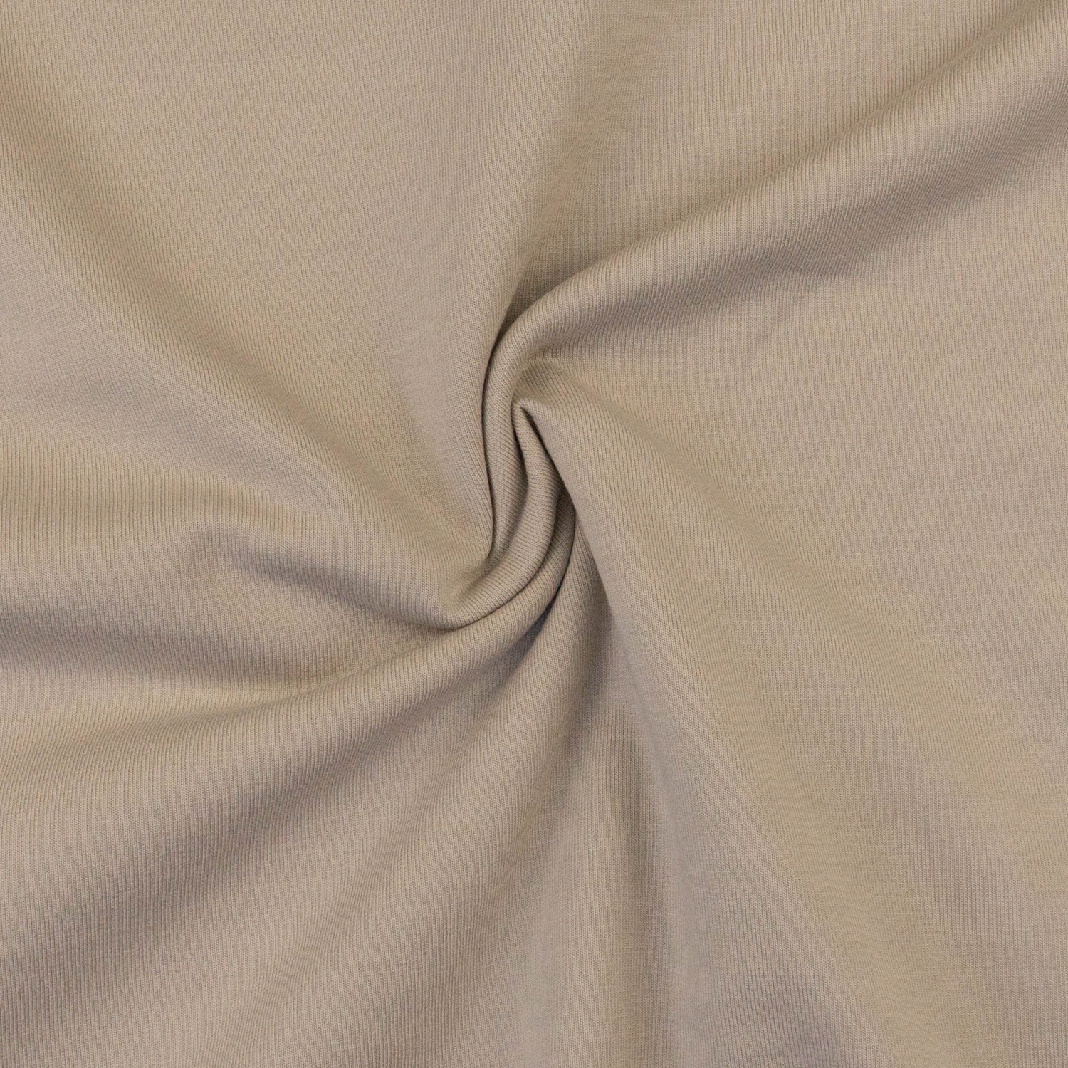 Sweatstoff, graubraun, uni